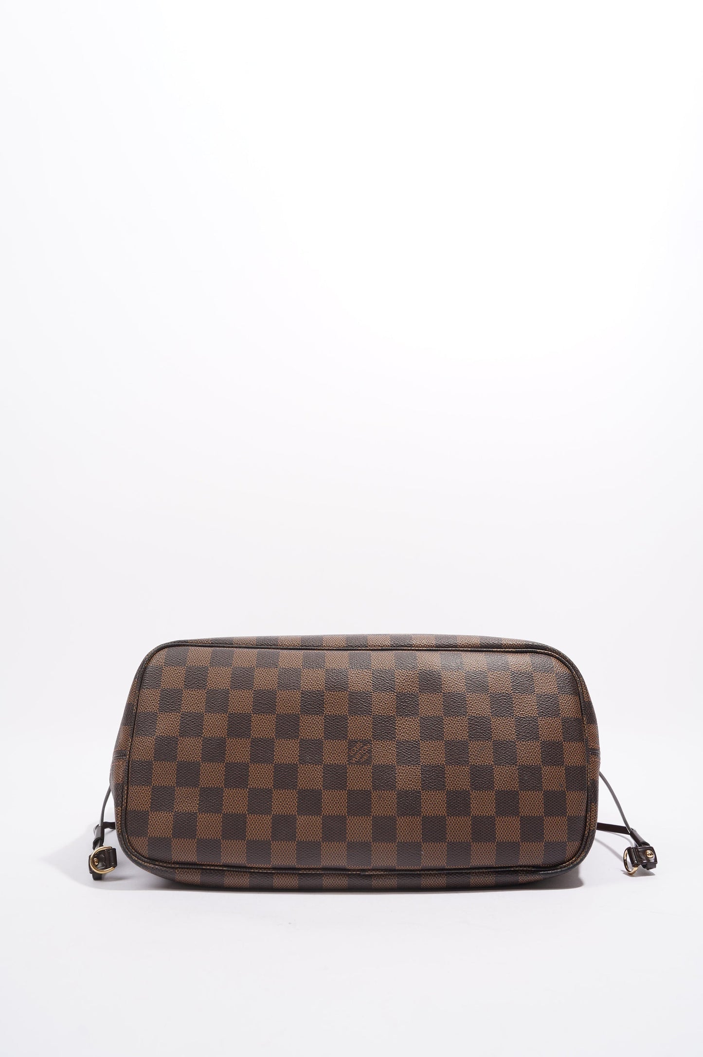 Louis Vuitton Womens Neverfull Bag Damier Ebene Canvas MM