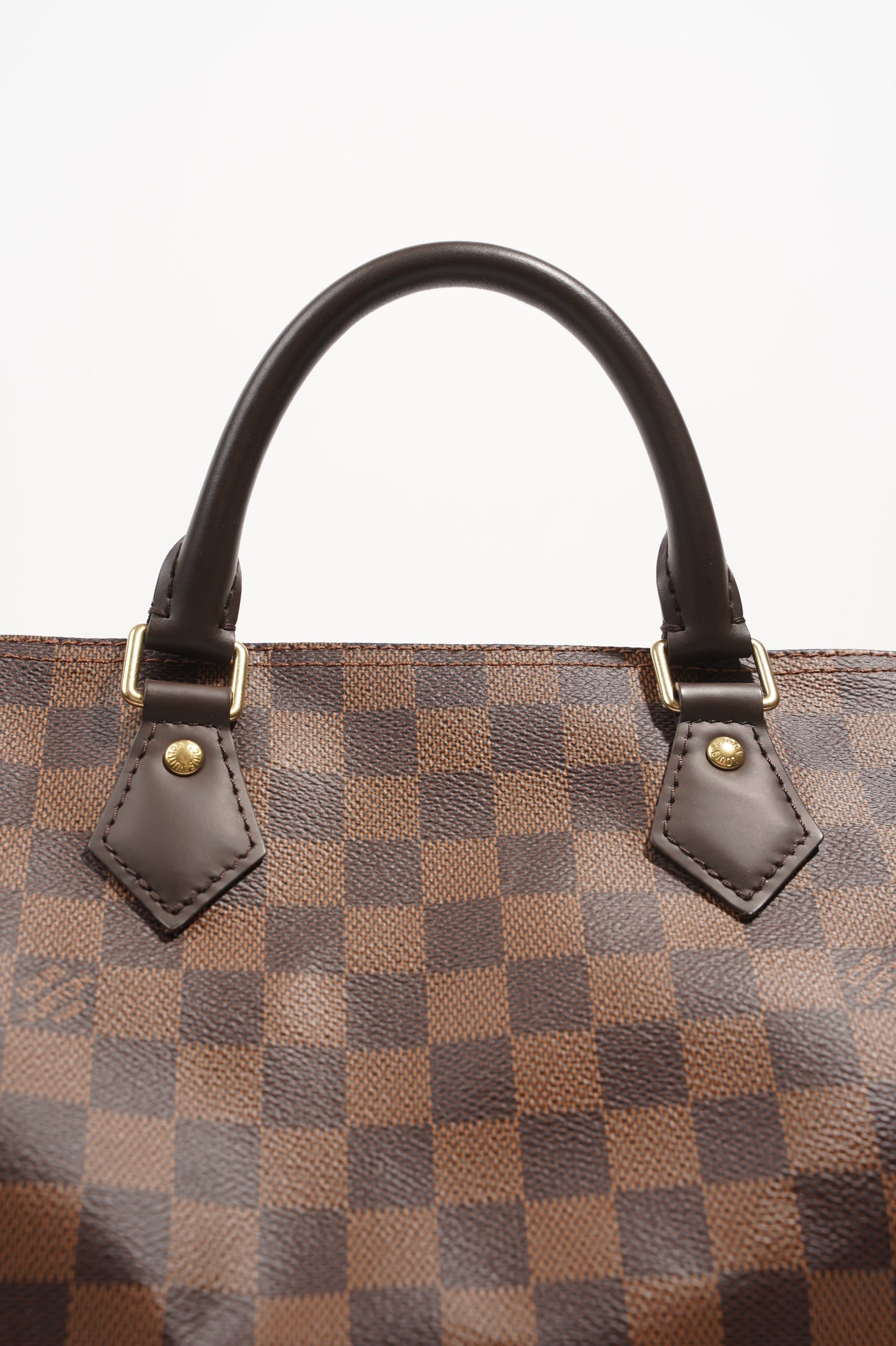 Louis Vuitton Womens Speedy Bandouliere Damier Ebene 30