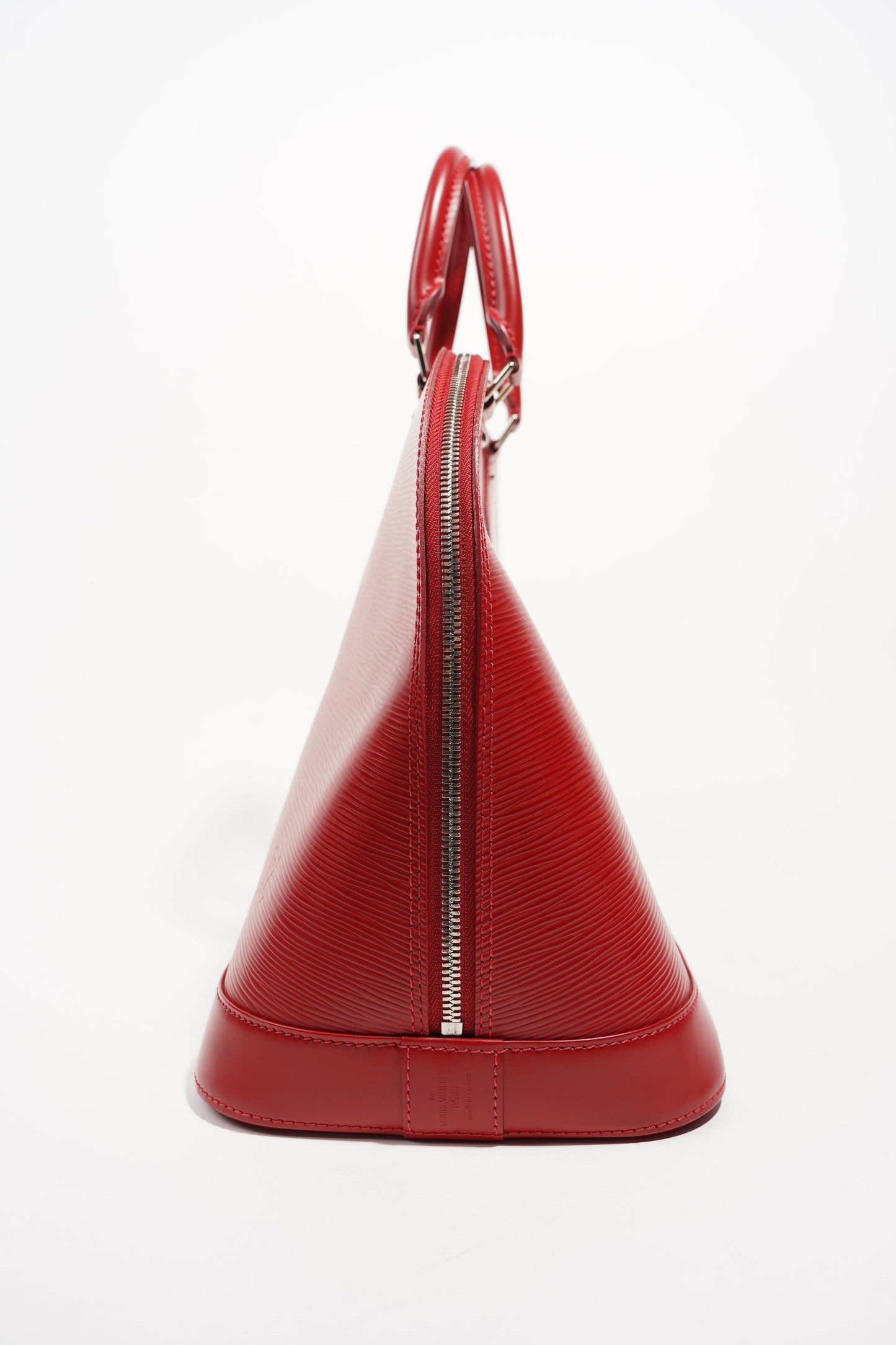 Louis Vuitton Womens Alma Red Epi Leather PM