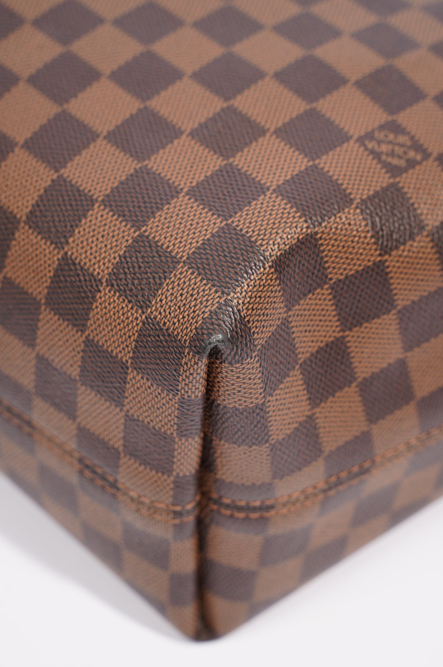 Louis Vuitton Womens Graceful Bag Damier Ebene Canvas MM