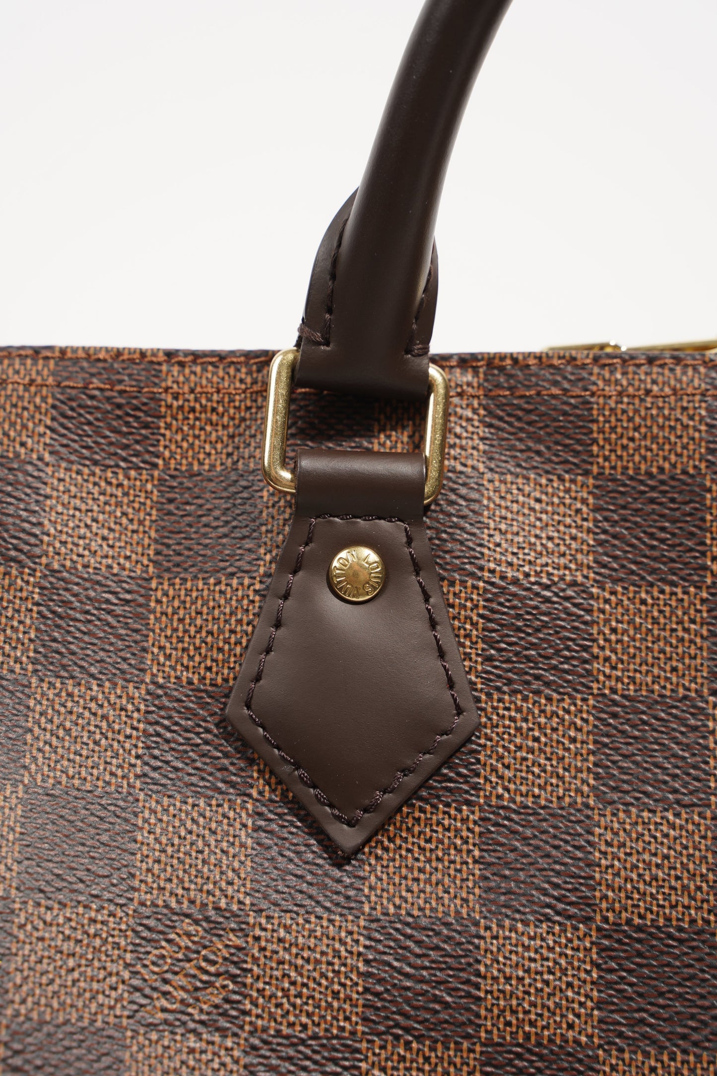 Louis Vuitton Womens Speedy Bandouliere Damier Ebene 30