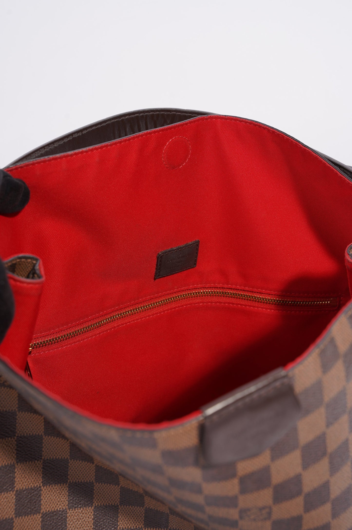 Louis Vuitton Womens Graceful Bag Damier Ebene Canvas MM