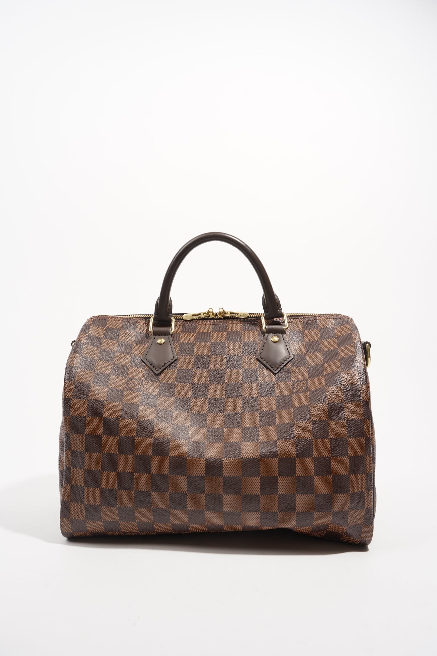 Louis Vuitton Womens Speedy Bandouliere Damier Ebene 30