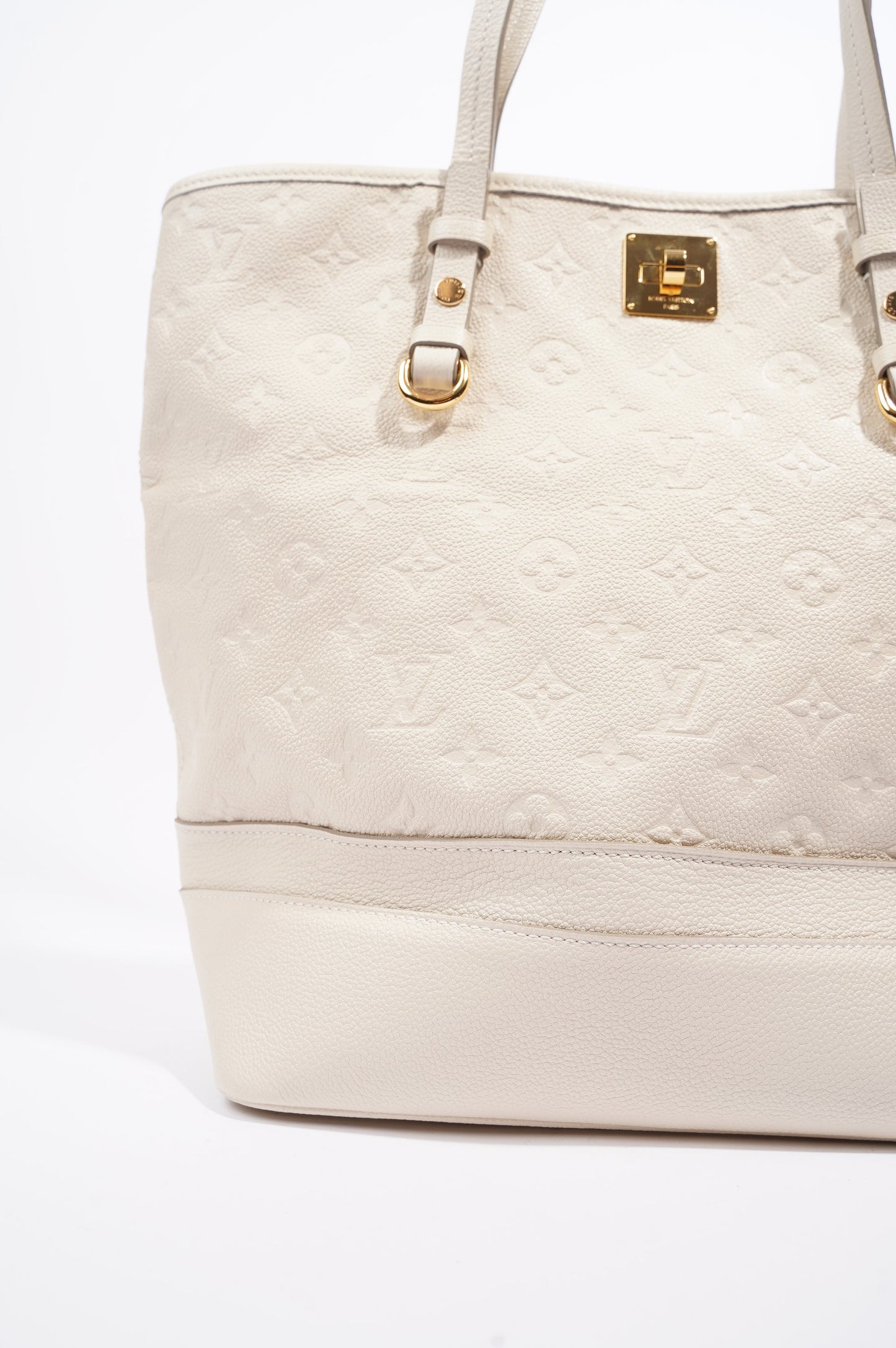Louis Vuitton Womens Citadine Tote Cream GM