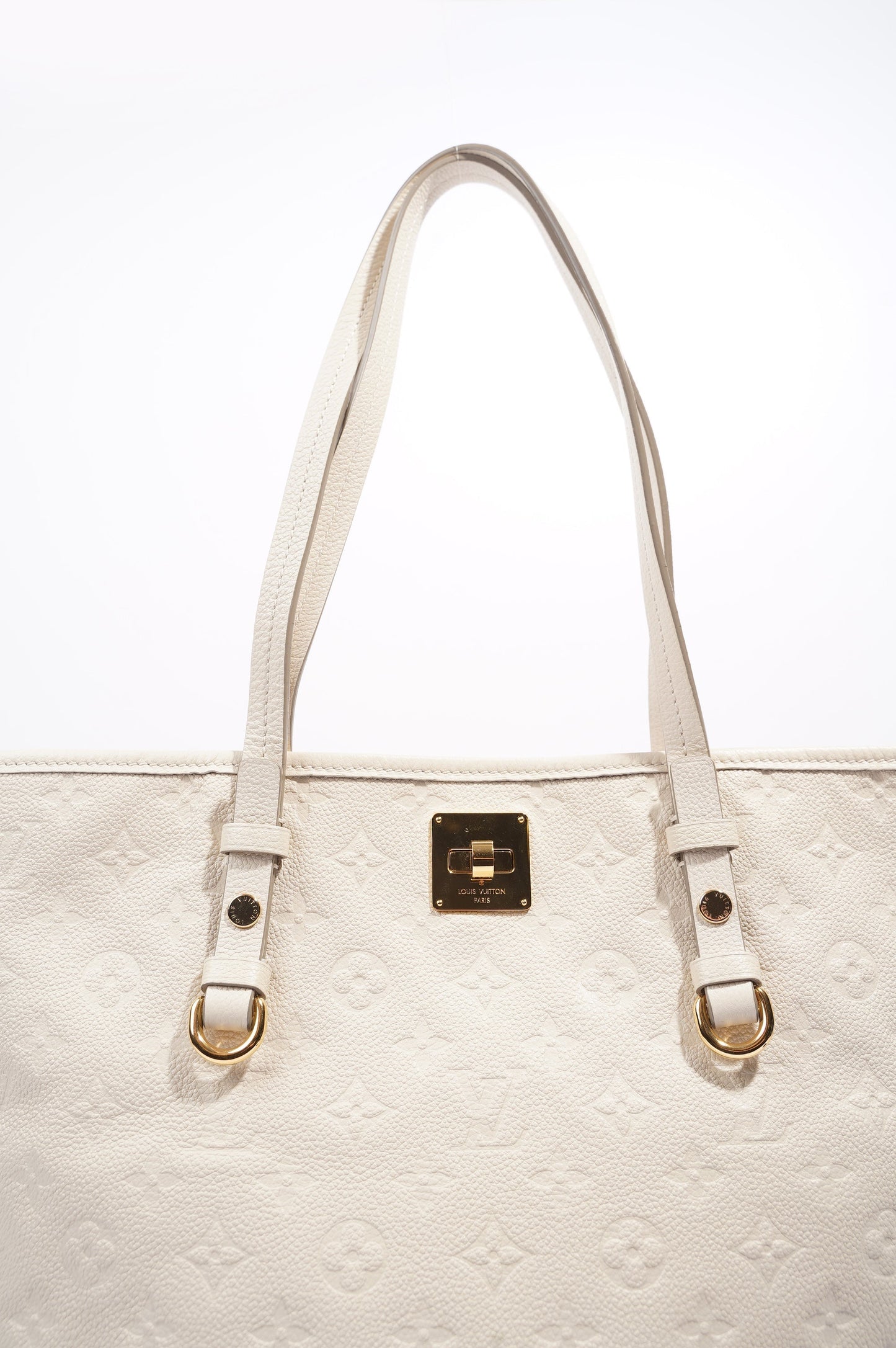 Louis Vuitton Womens Citadine Tote Cream GM
