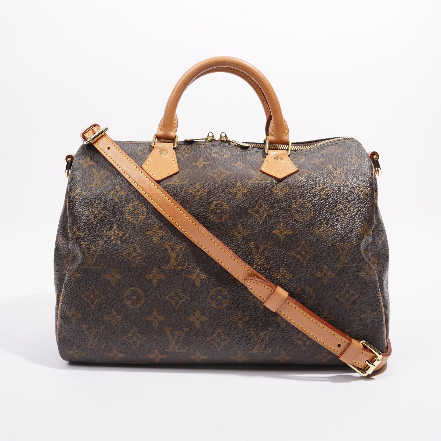 Louis Vuitton Womens Speedy Bandouliere Monogram 30