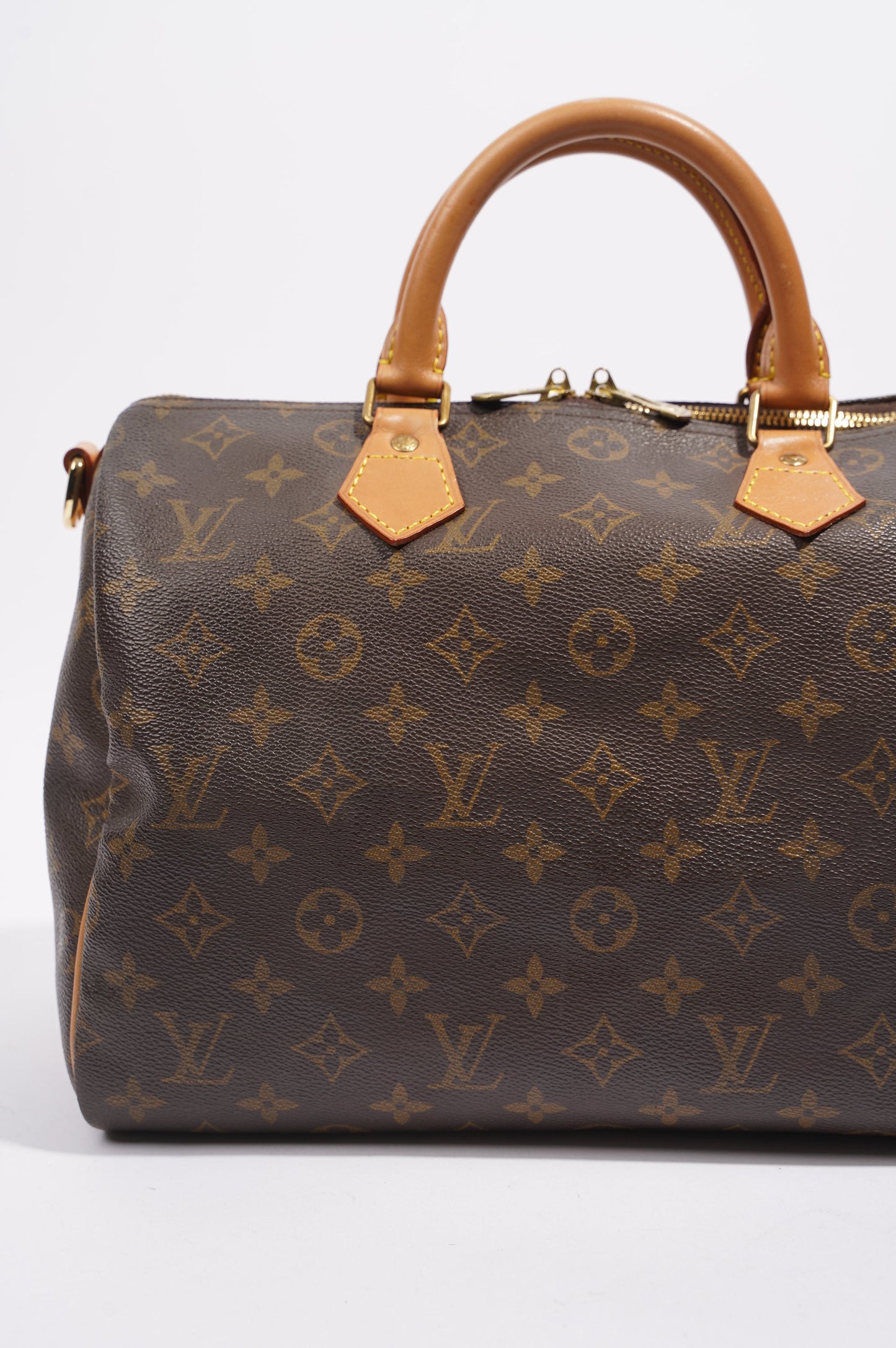 Louis Vuitton Womens Speedy Bandouliere Monogram 30