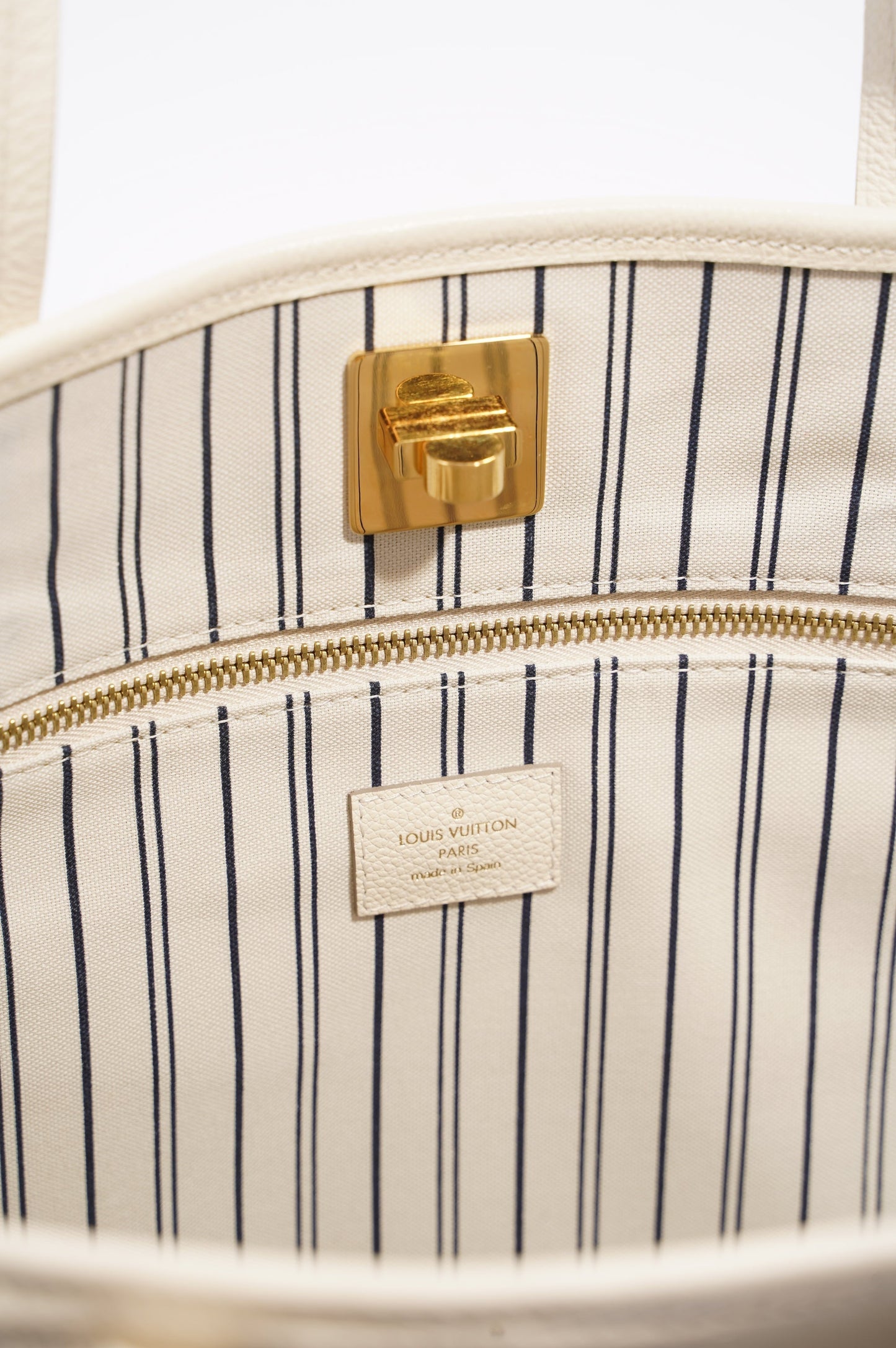 Louis Vuitton Womens Citadine Tote Cream GM