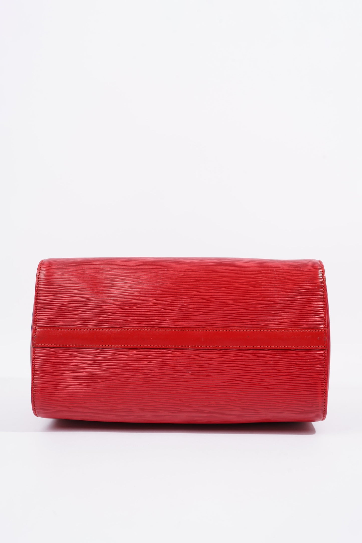 Louis Vuitton Womens Vintage Speedy 30 Bag Red Epi Leather