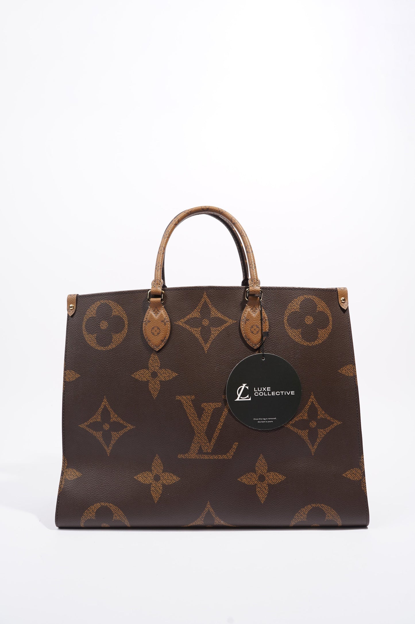 Louis Vuitton Womens On The Go Reverse Monogram GM