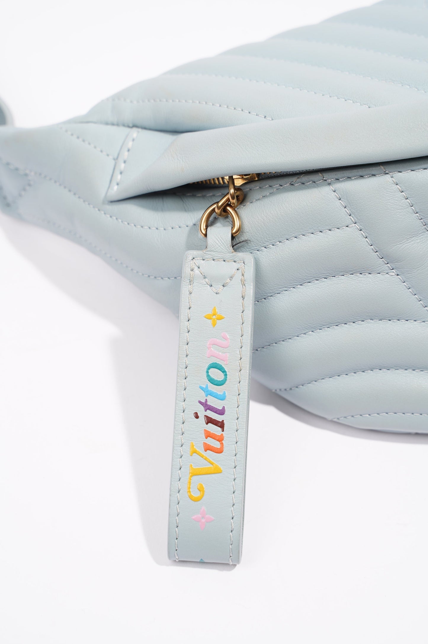 Louis Vuitton Womens New Wave Bumbag Baby Blue