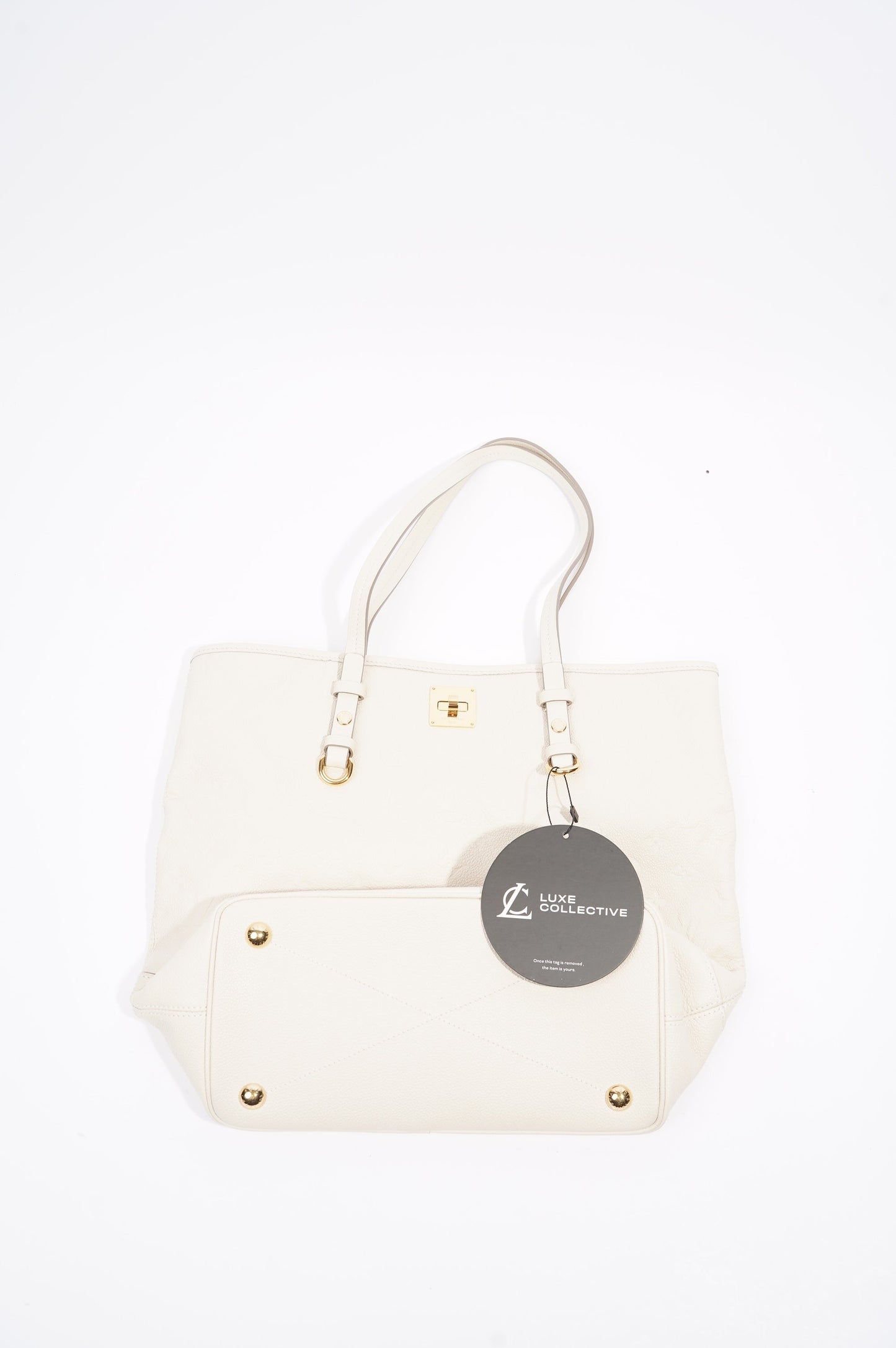 Louis Vuitton Womens Citadine Tote Cream GM