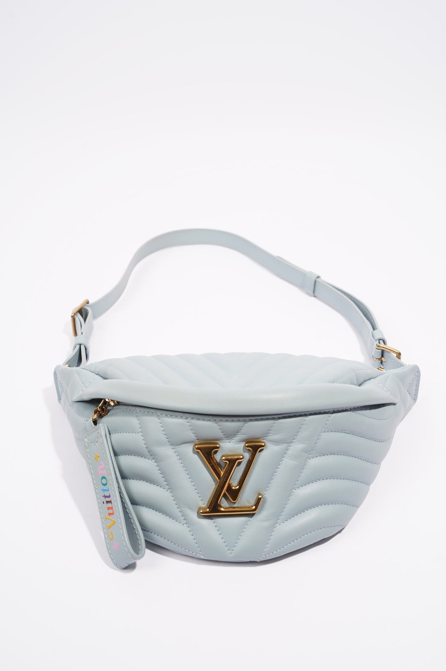 Louis Vuitton Womens New Wave Bumbag Baby Blue