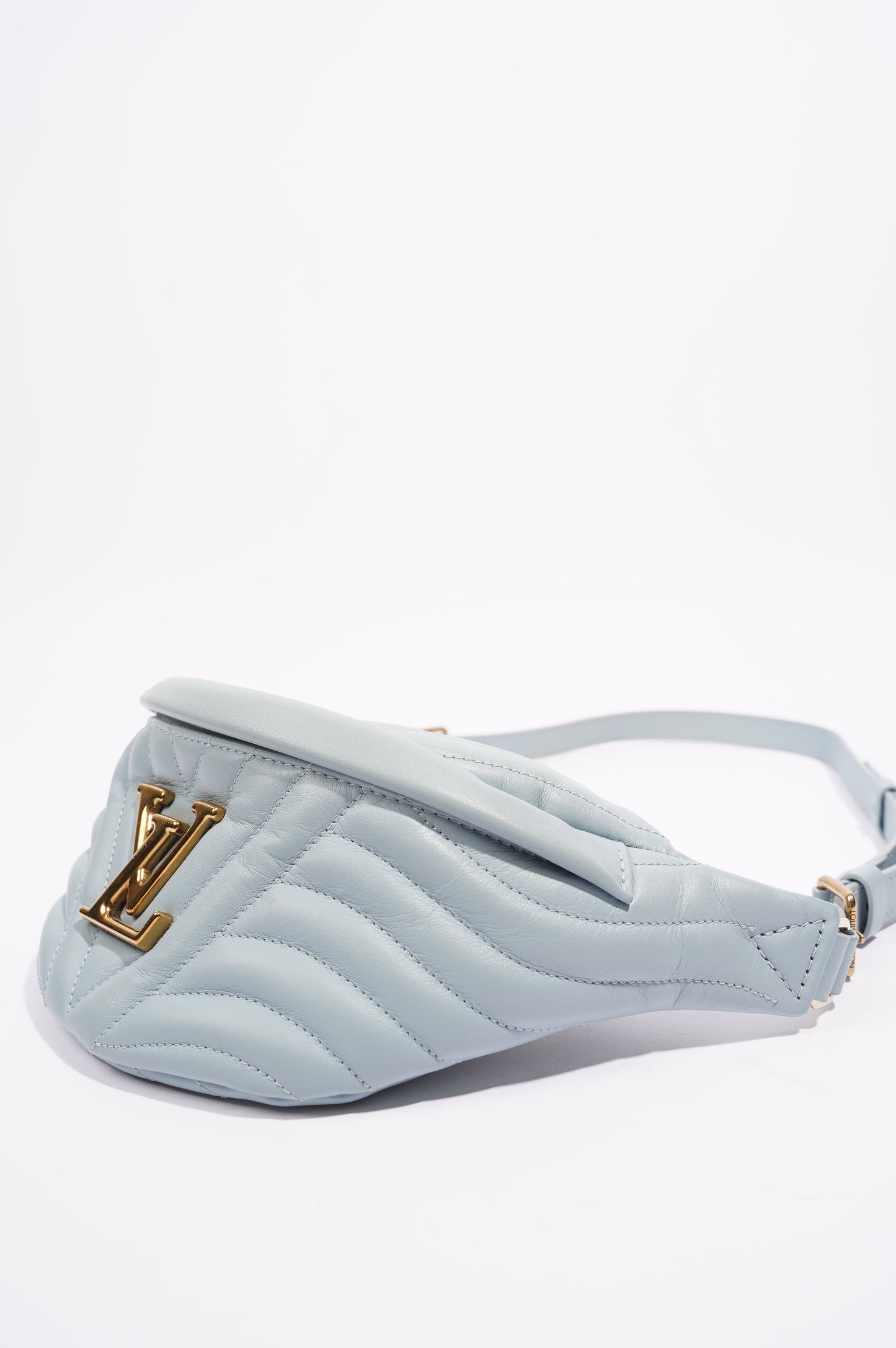 Louis Vuitton Womens New Wave Bumbag Baby Blue