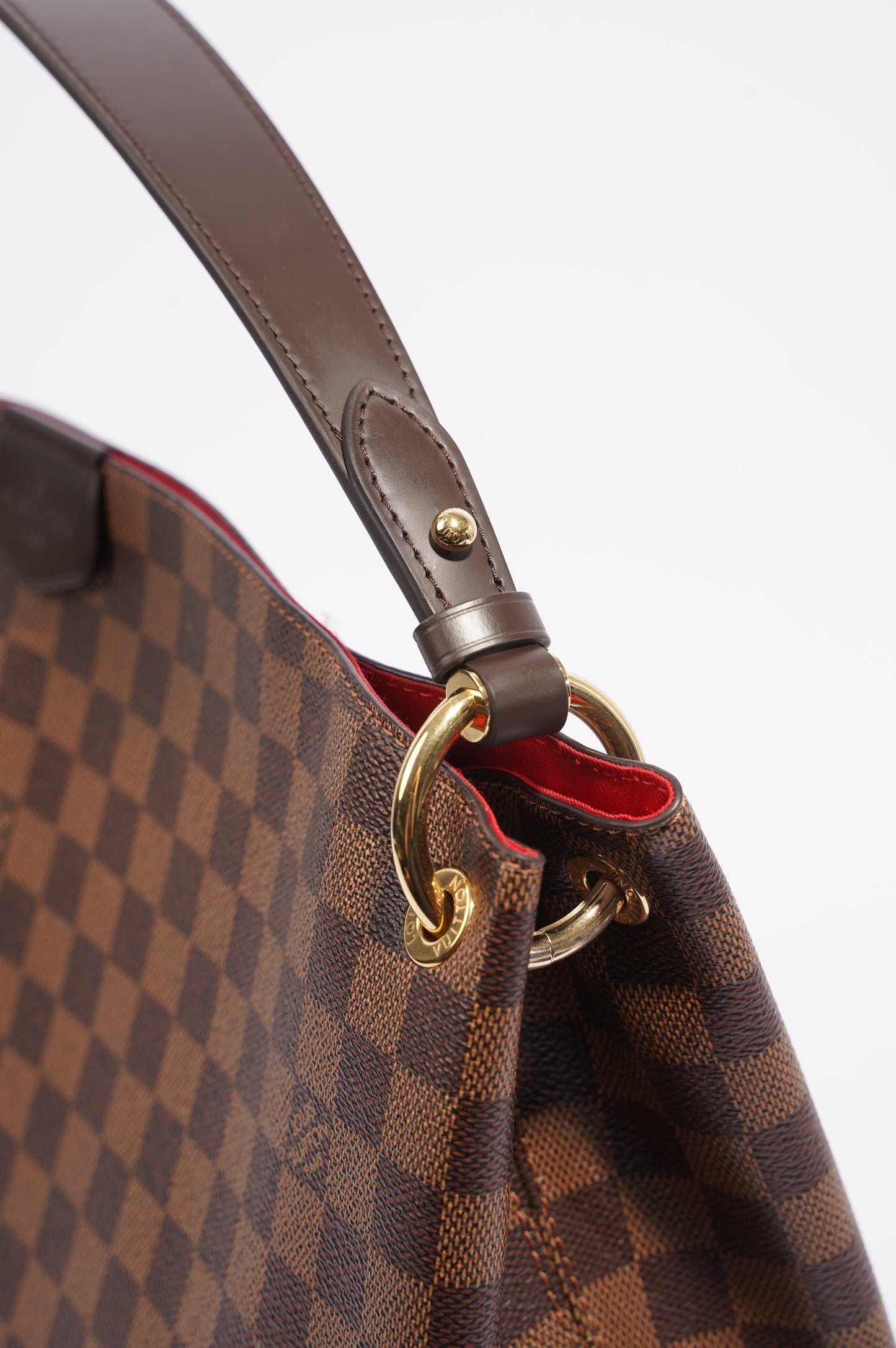 Louis Vuitton Womens Graceful Damier Ebene MM