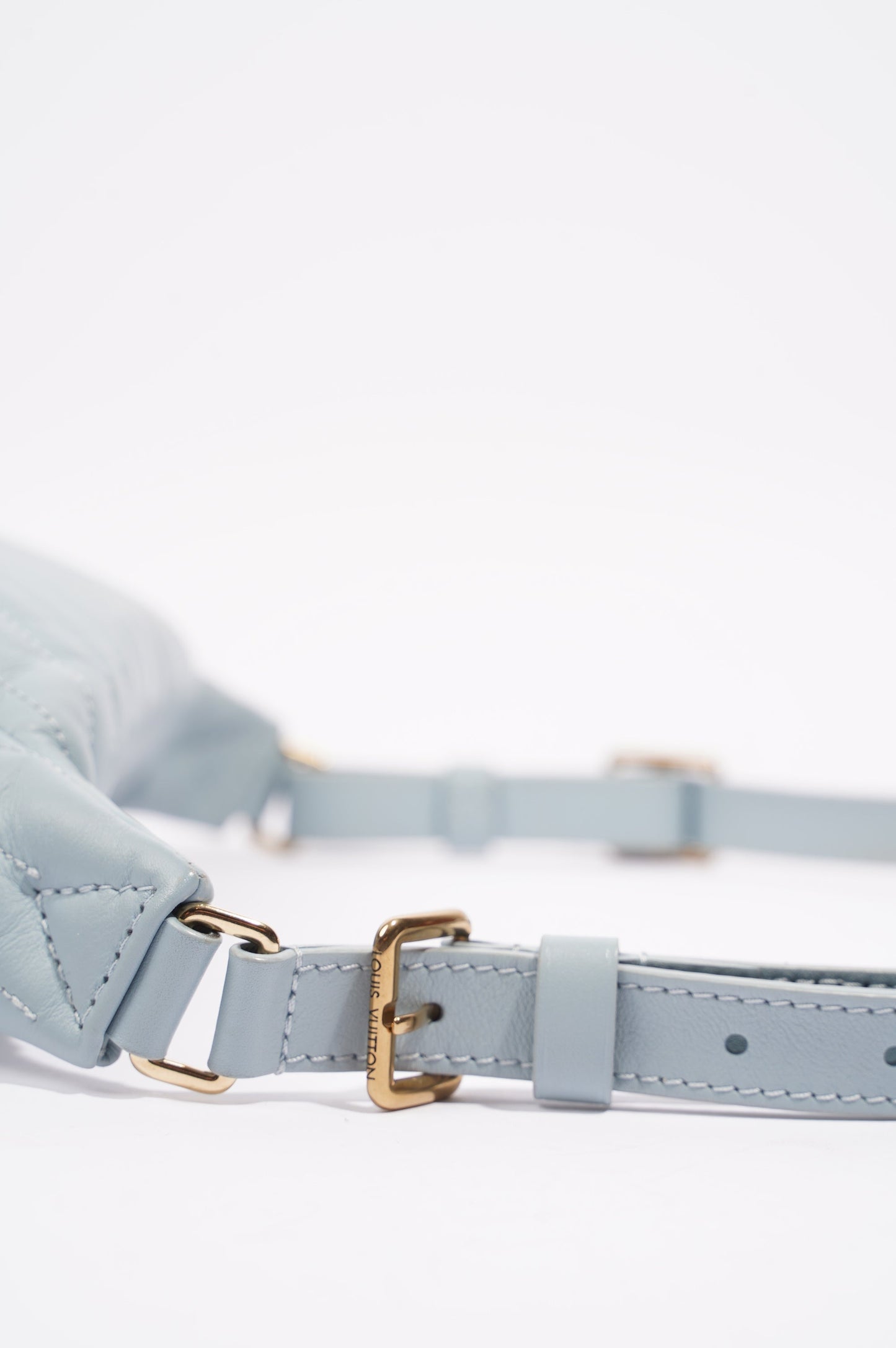 Louis Vuitton Womens New Wave Bumbag Baby Blue