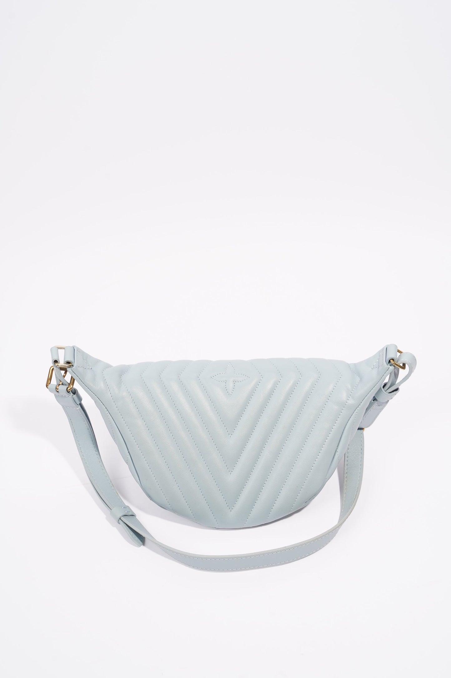 Louis Vuitton Womens New Wave Bumbag Baby Blue
