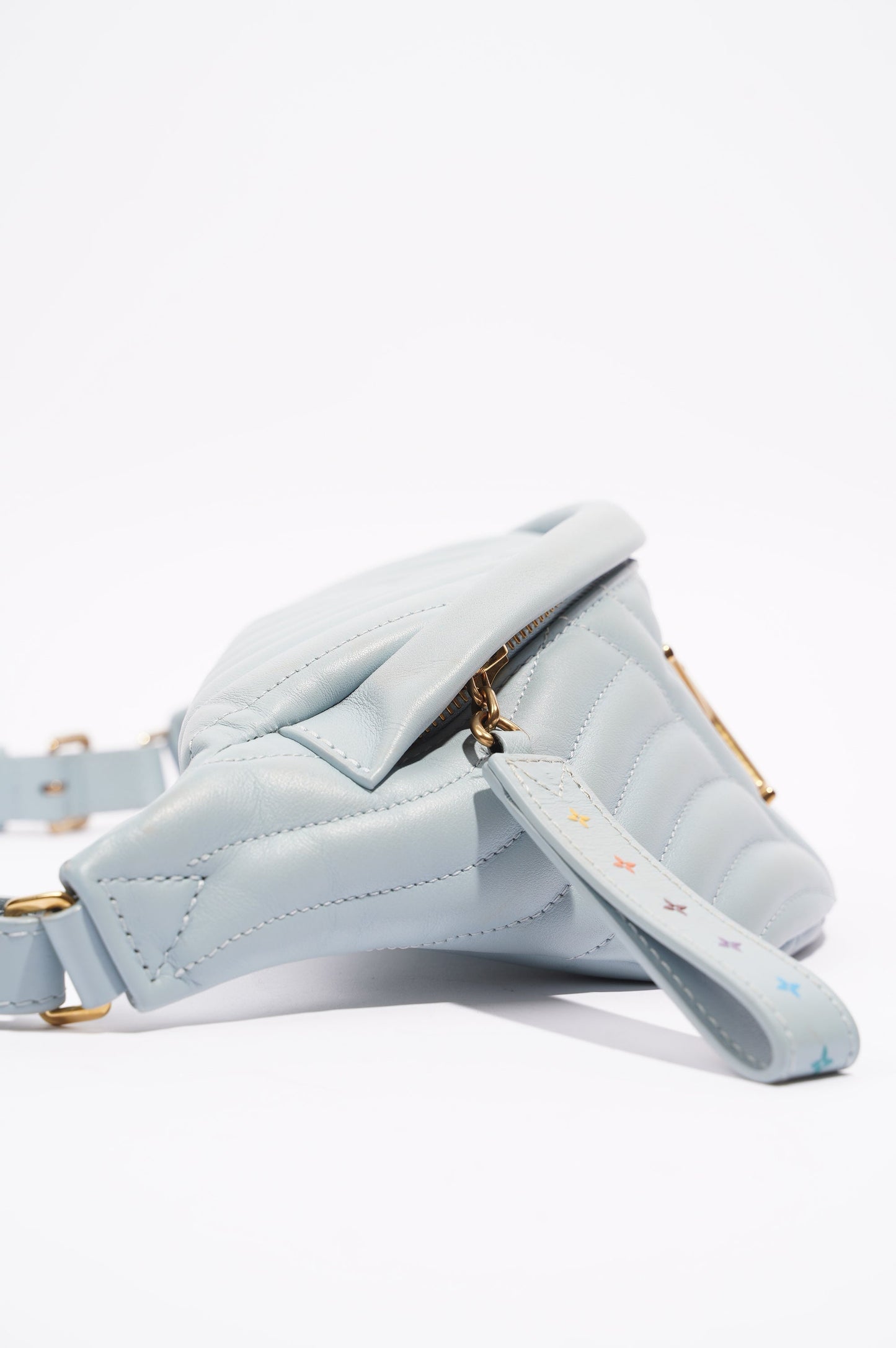 Louis Vuitton Womens New Wave Bumbag Baby Blue