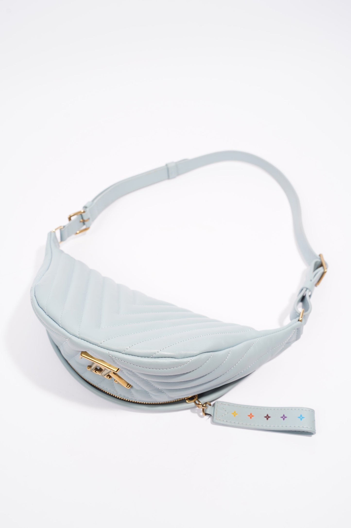 Louis Vuitton Womens New Wave Bumbag Baby Blue