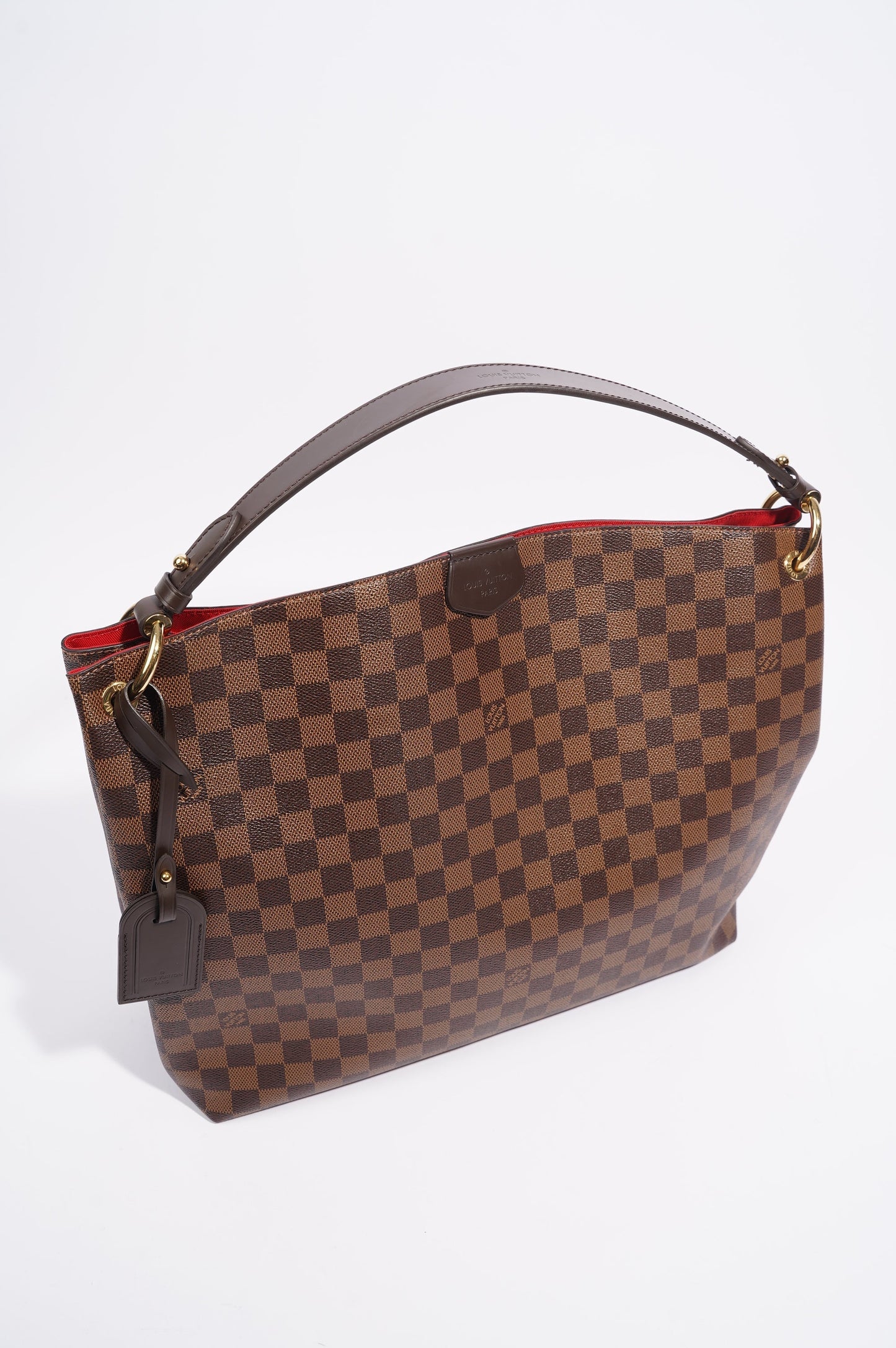 Louis Vuitton Womens Graceful Damier Ebene MM