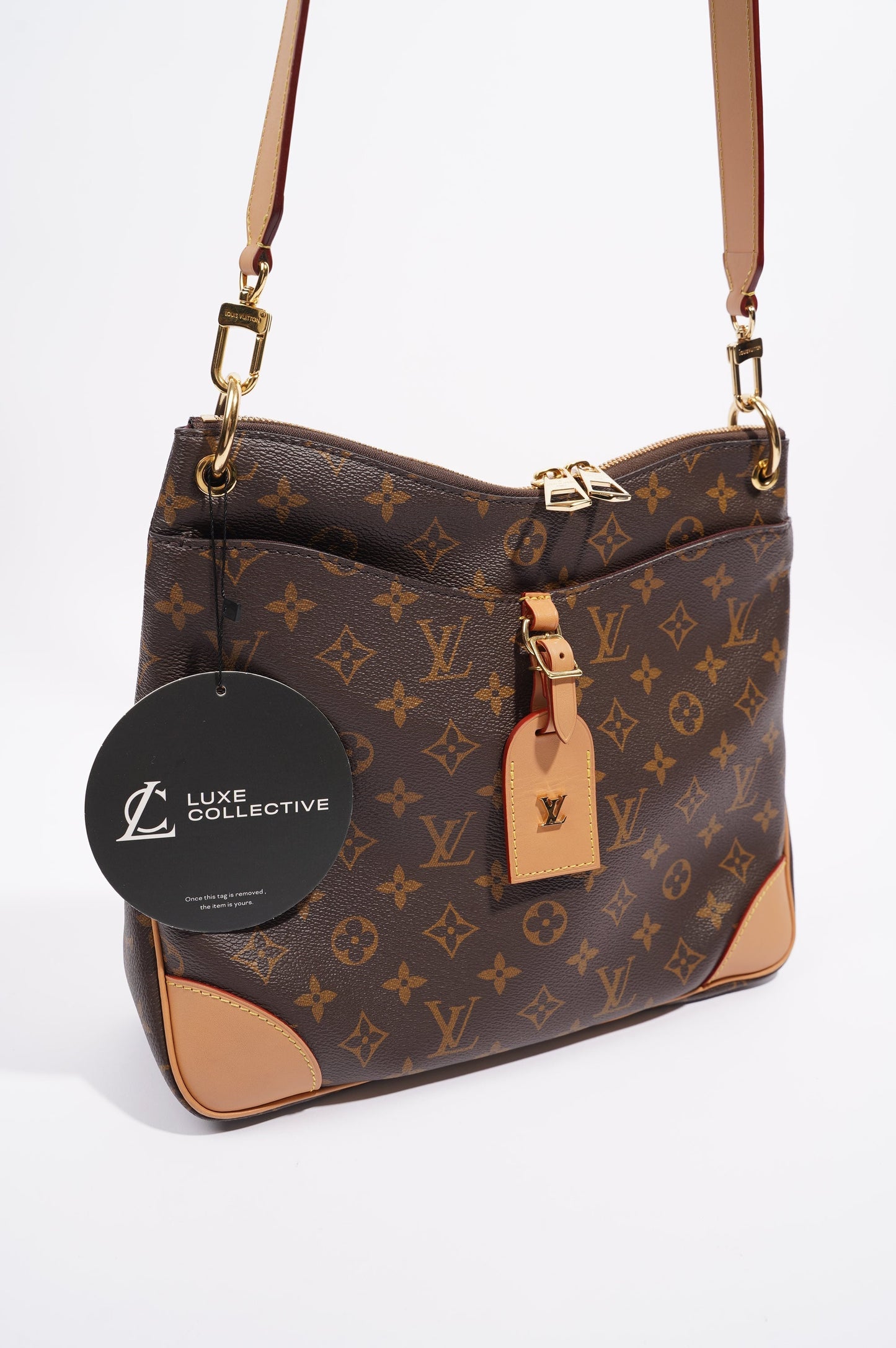 Louis Vuitton Womens Odeon Bag Monogram Canvas MM
