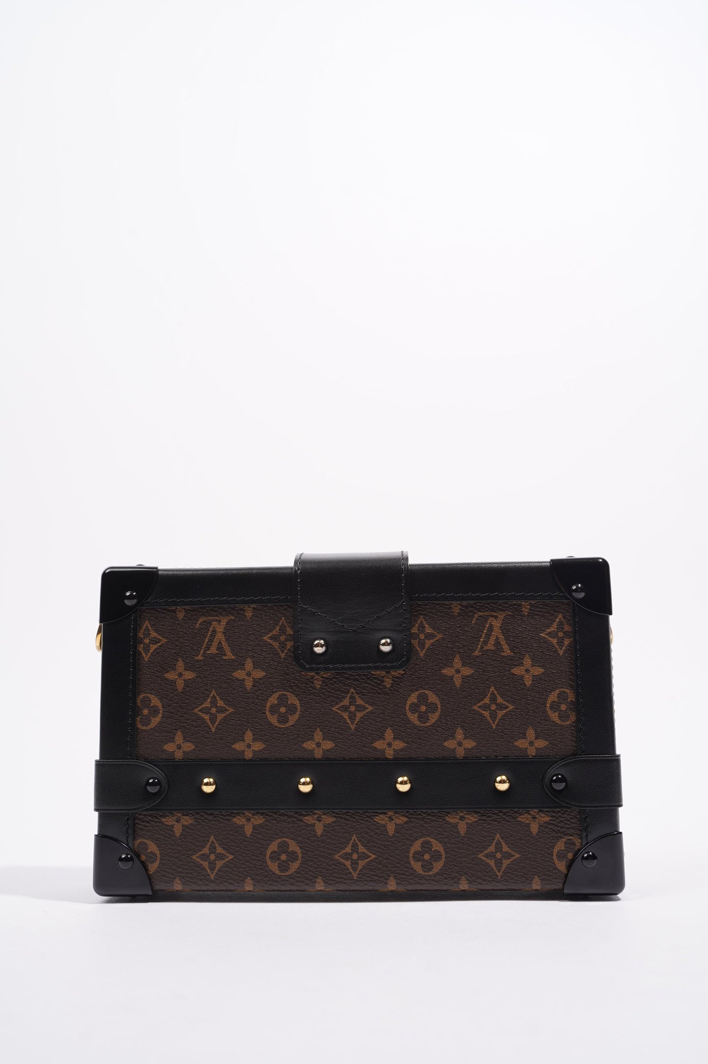Louis Vuitton Womens Petite Malle Monogram / Black