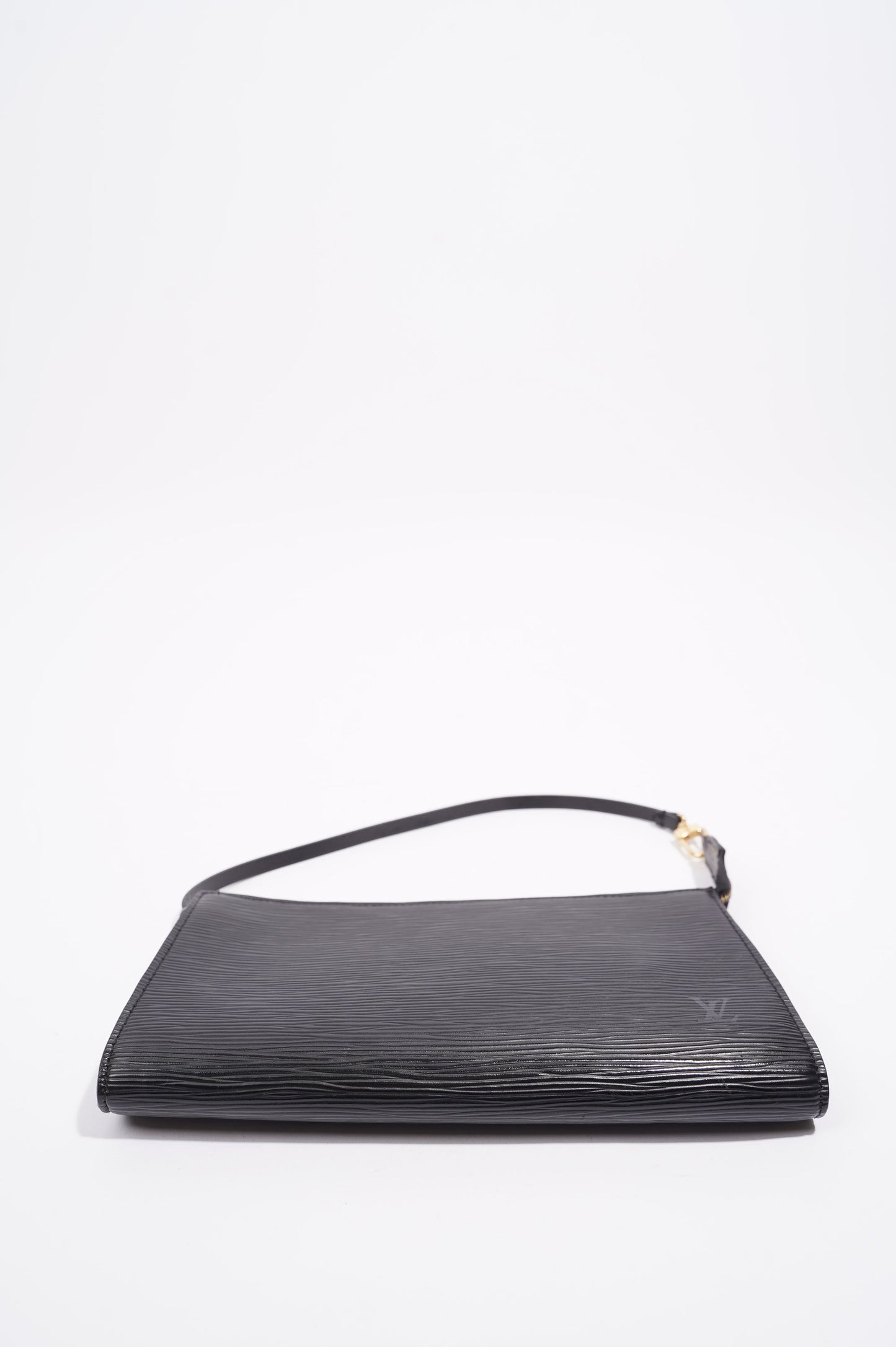 Louis Vuitton Womens Pochette Accessoire Black Epi Leather