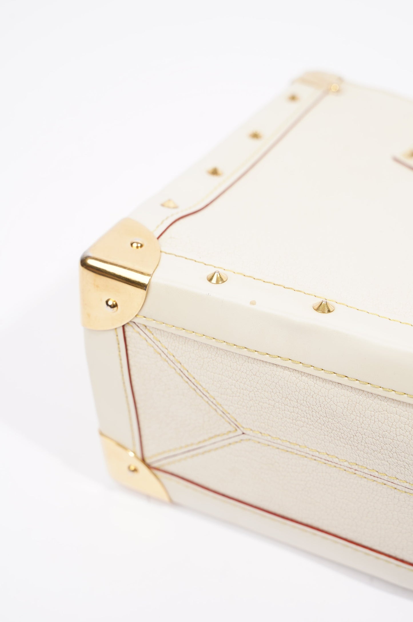 Louis Vuitton Womens Vintage Suhali Le Fabuleux Tote Bag White / Gold