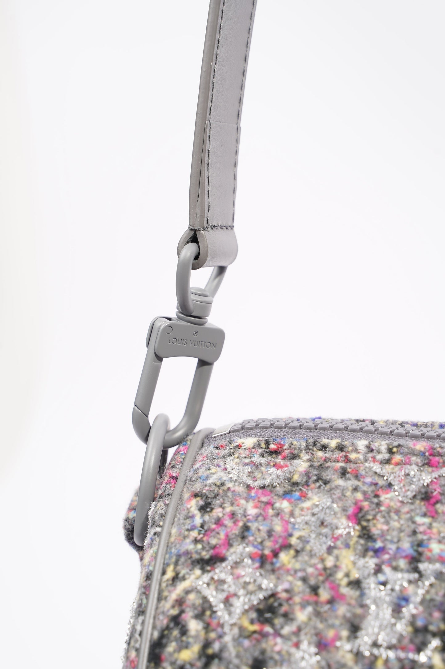 Louis Vuitton Womens Keepall Bandouliere Multicolour Wool Monogram 50