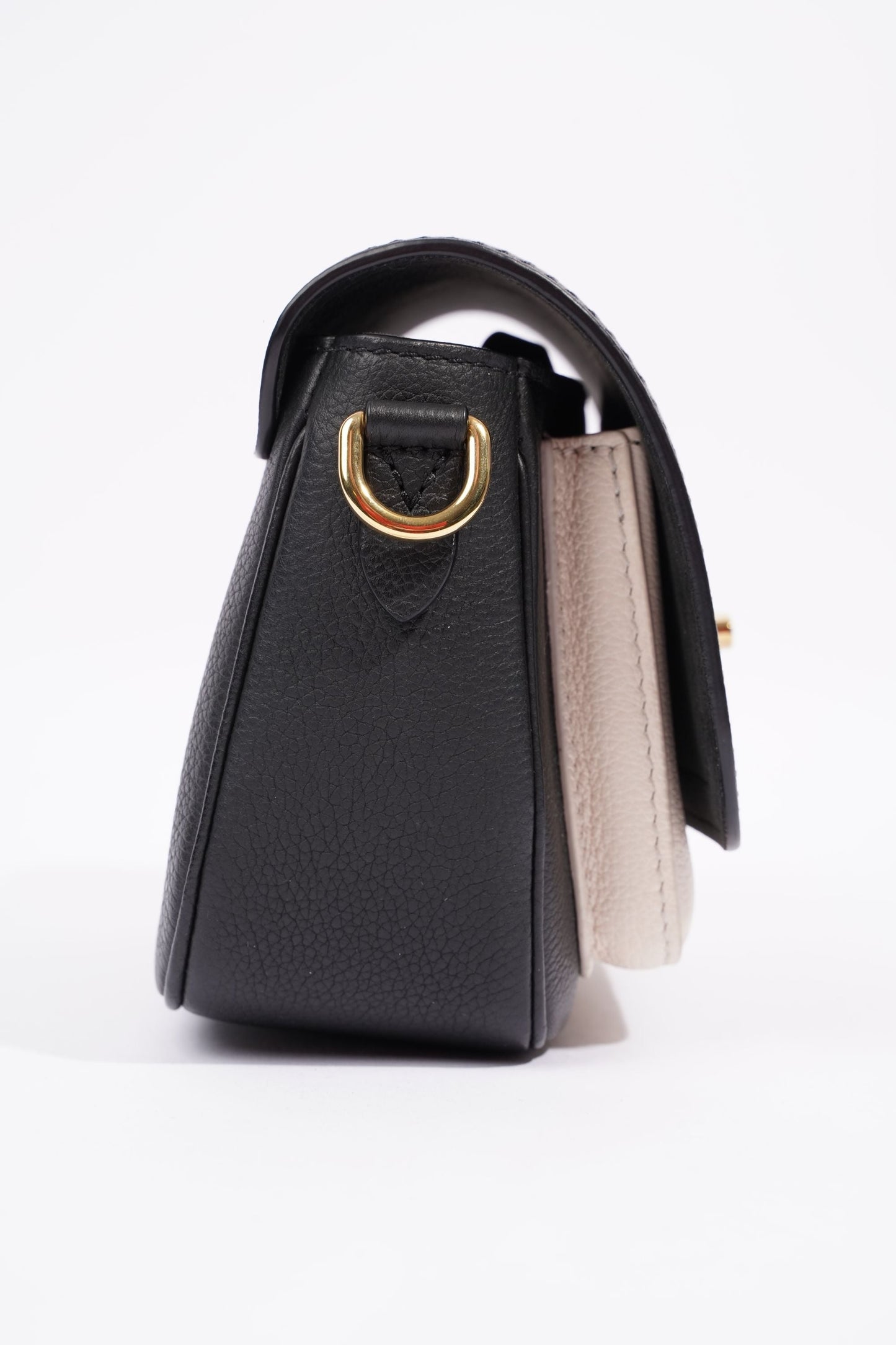 Louis Vuitton Womens Lockme Tender Black / White Leather