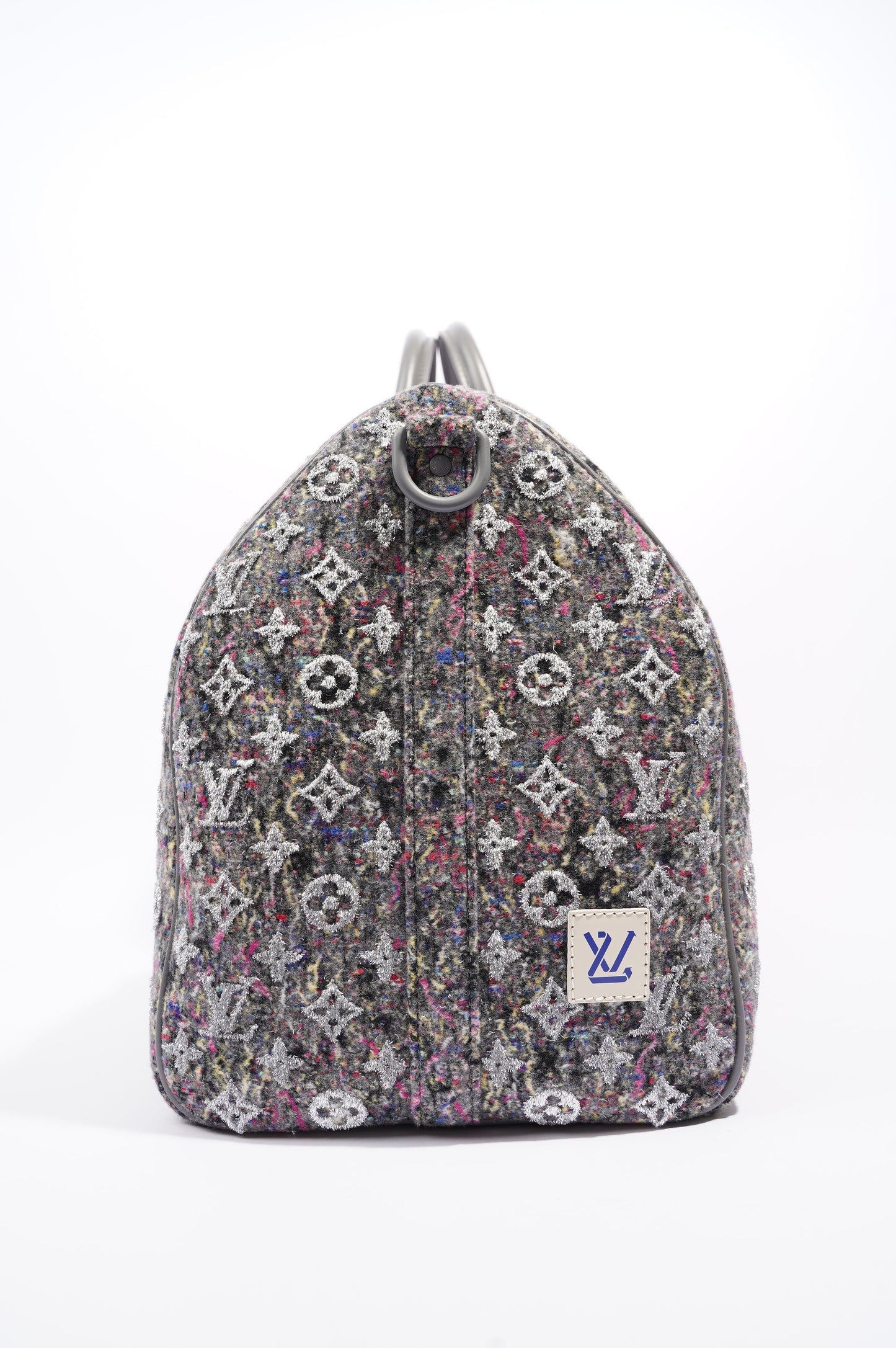 Louis Vuitton Womens Keepall Bandouliere Multicolour Wool Monogram 50