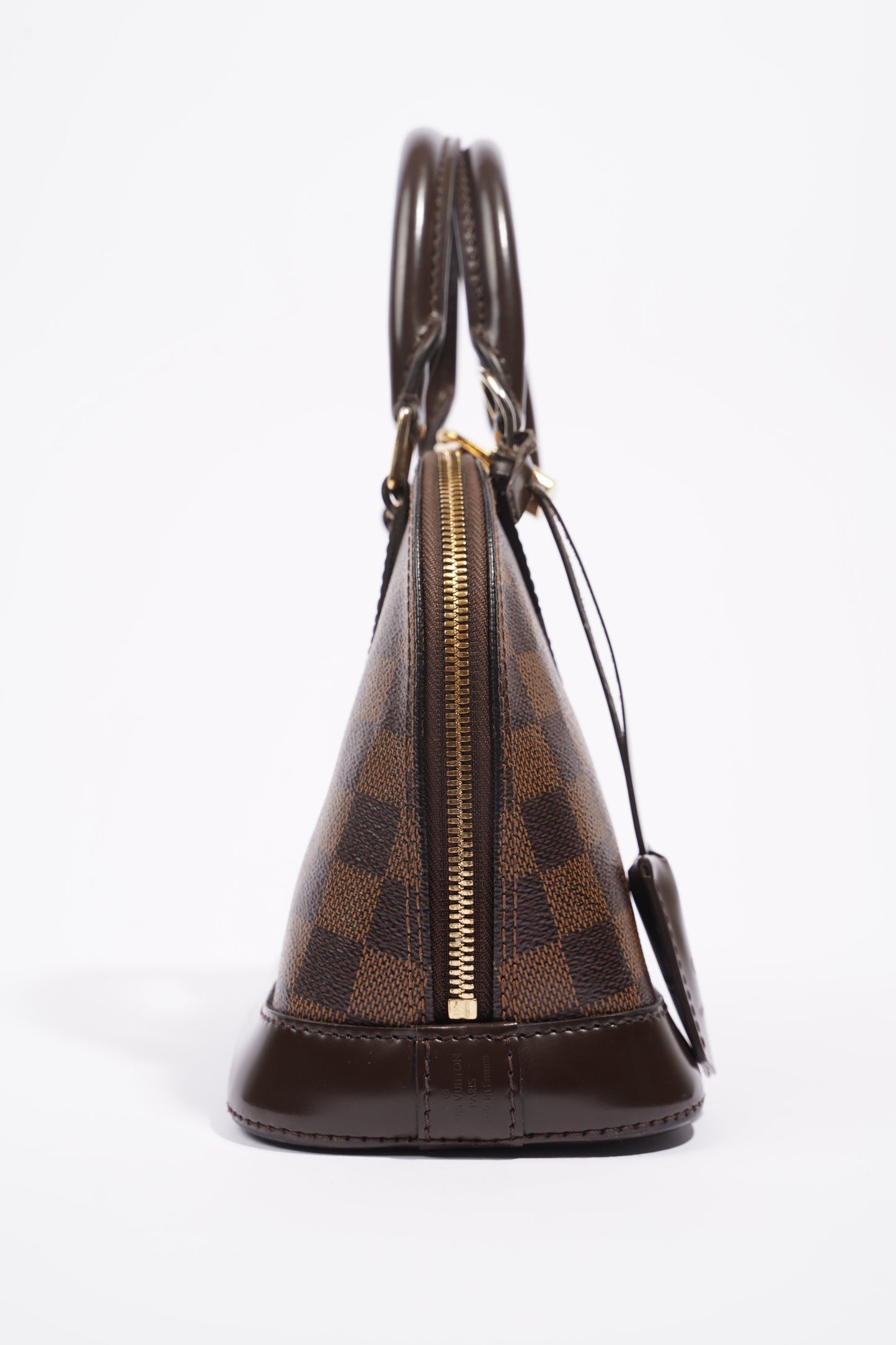 Louis Vuitton Womens Alma Damier Ebene BB