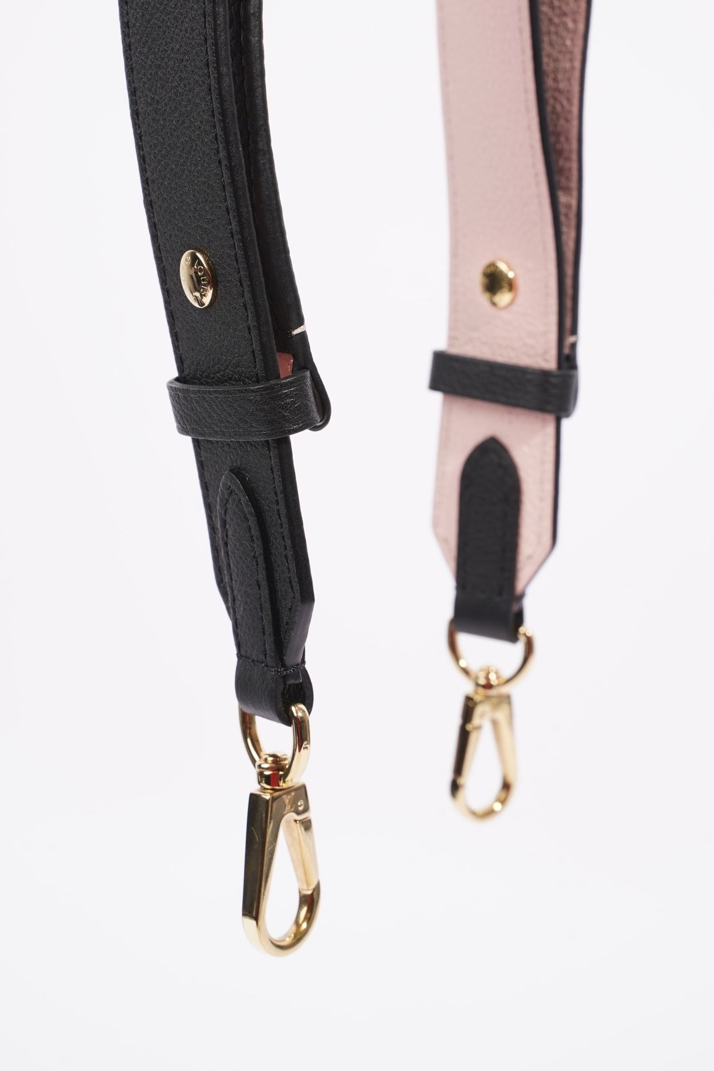 Louis Vuitton Womens Lockme Tender Black / White Leather