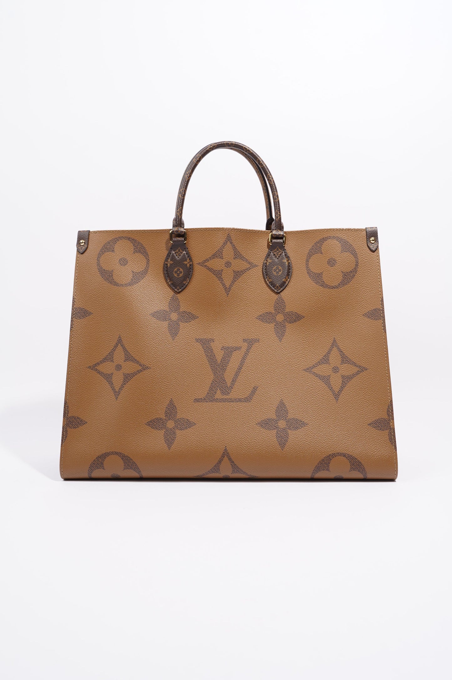 Louis Vuitton Womens On The Go Reverse Monogram Canvas GM