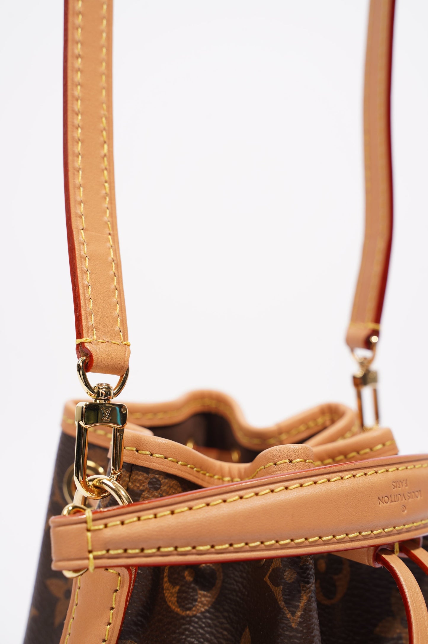 Louis Vuitton Womens Nano Noe Bag Monogram Canvas