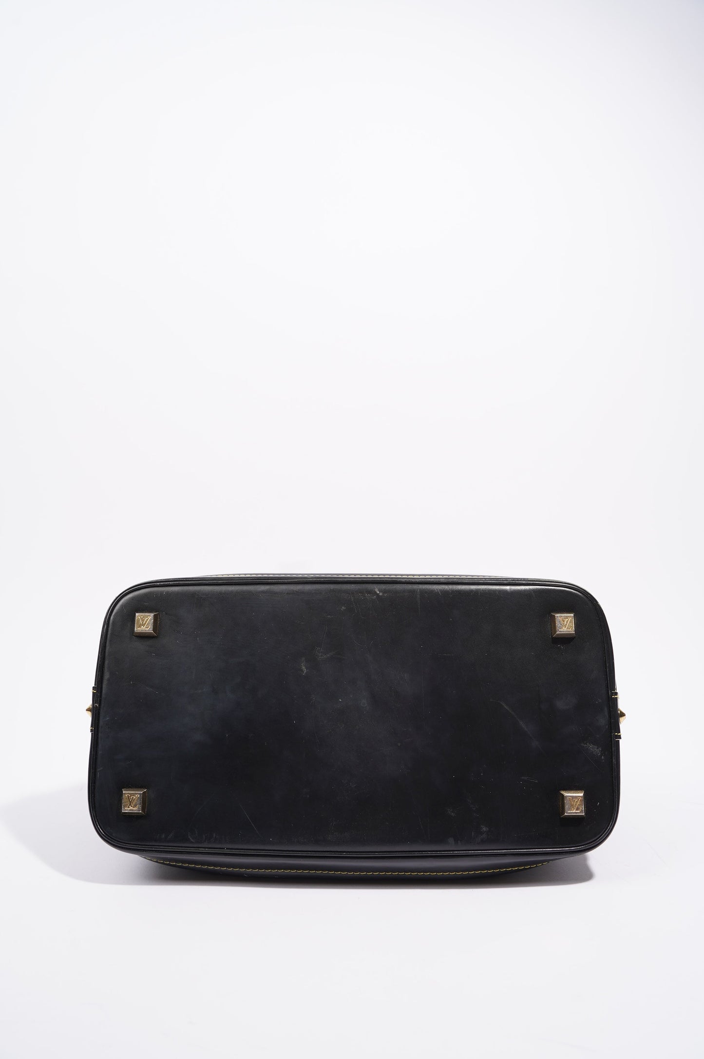 Louis Vuitton Womens Vintage Suhali Lockit Bag Black MM