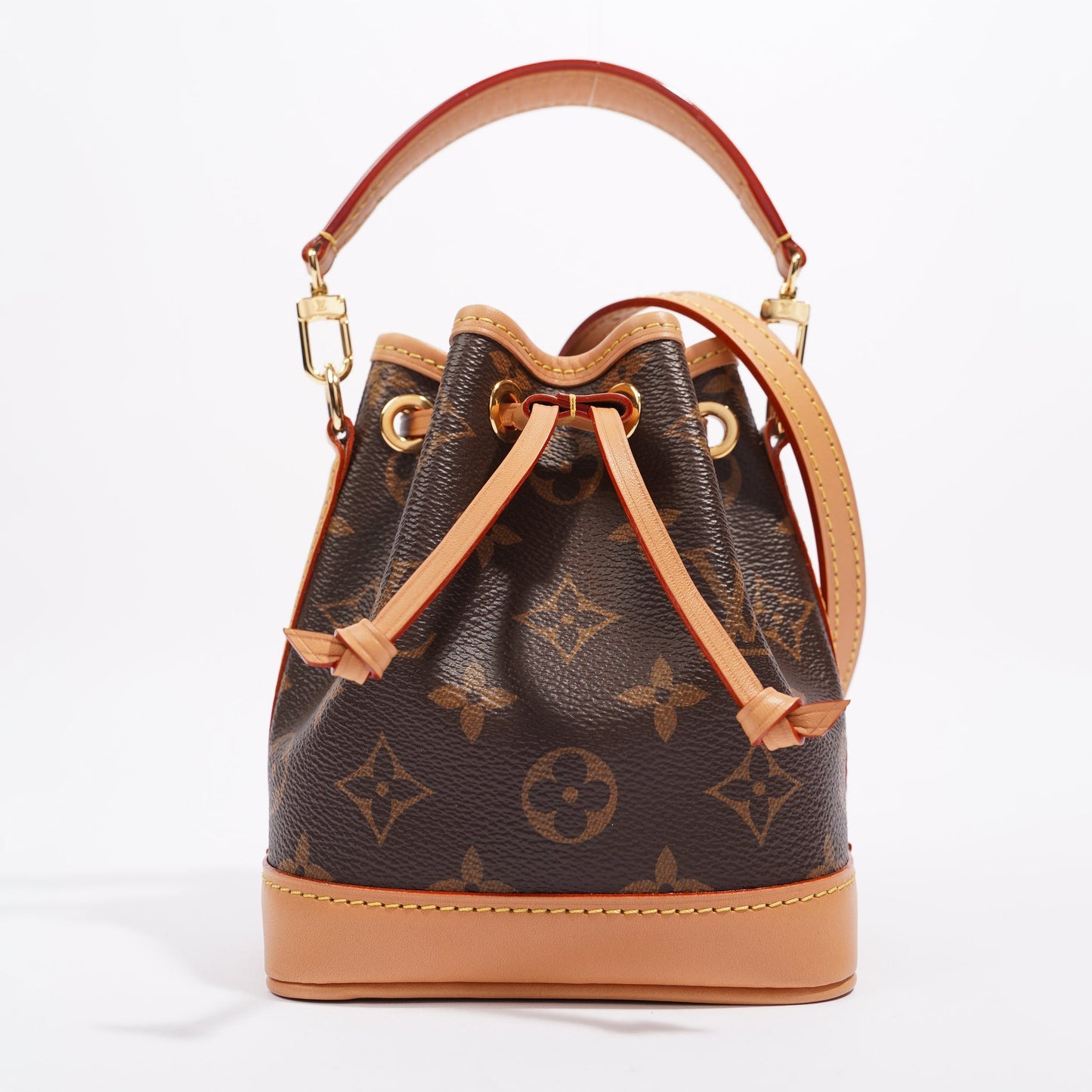 Louis Vuitton Womens Nano Noe Bag Monogram Canvas