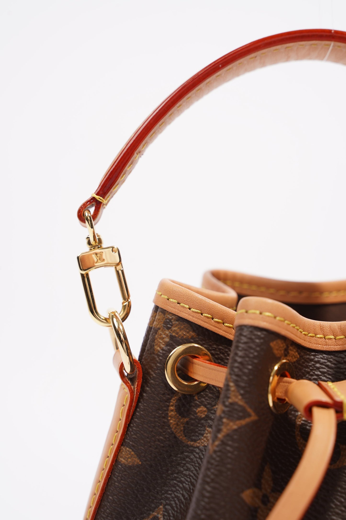 Louis Vuitton Womens Nano Noe Bag Monogram Canvas