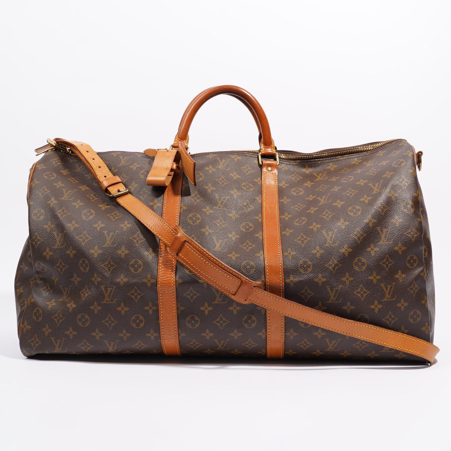 Louis Vuitton Womens Vintage Keepall Bandouliere Monogram 60
