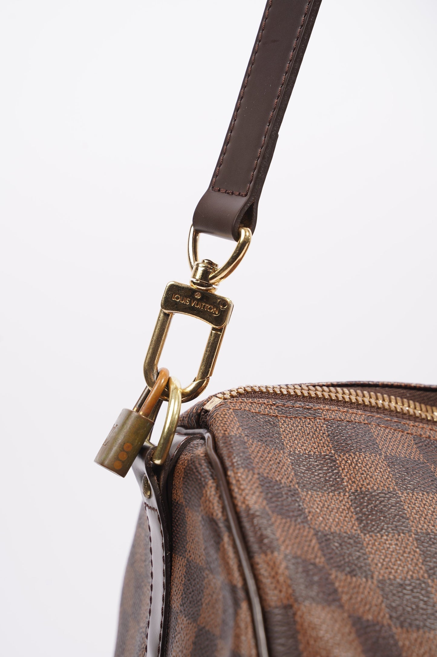 Louis Vuitton Womens Keepall Bandouliere Damier Ebene 55