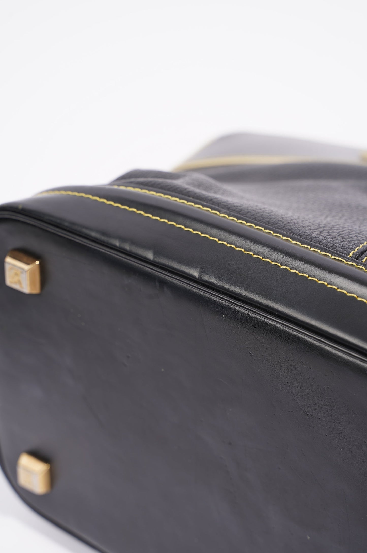 Louis Vuitton Womens Vintage Suhali Lockit Bag Black MM