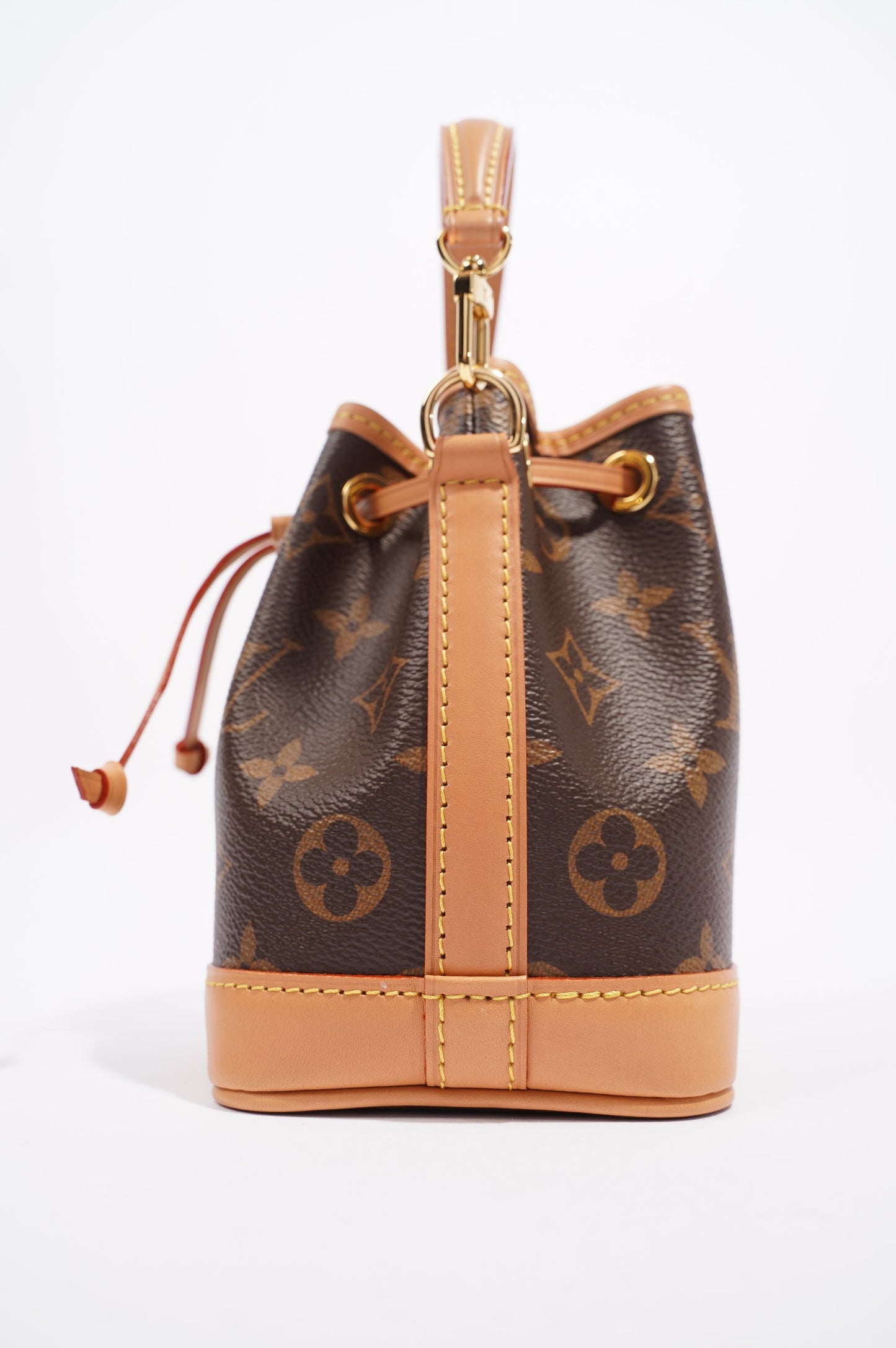 Louis Vuitton Womens Nano Noe Bag Monogram Canvas
