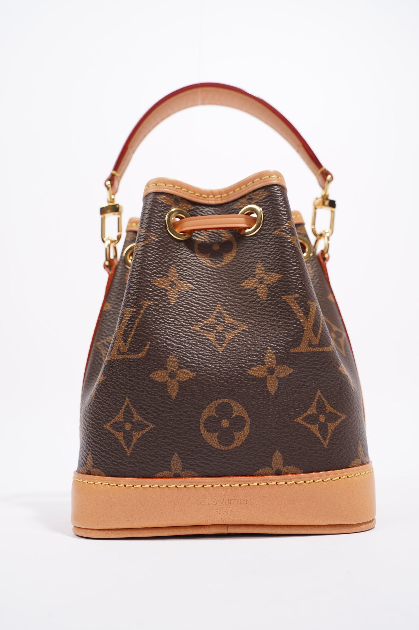 Louis Vuitton Womens Nano Noe Bag Monogram Canvas