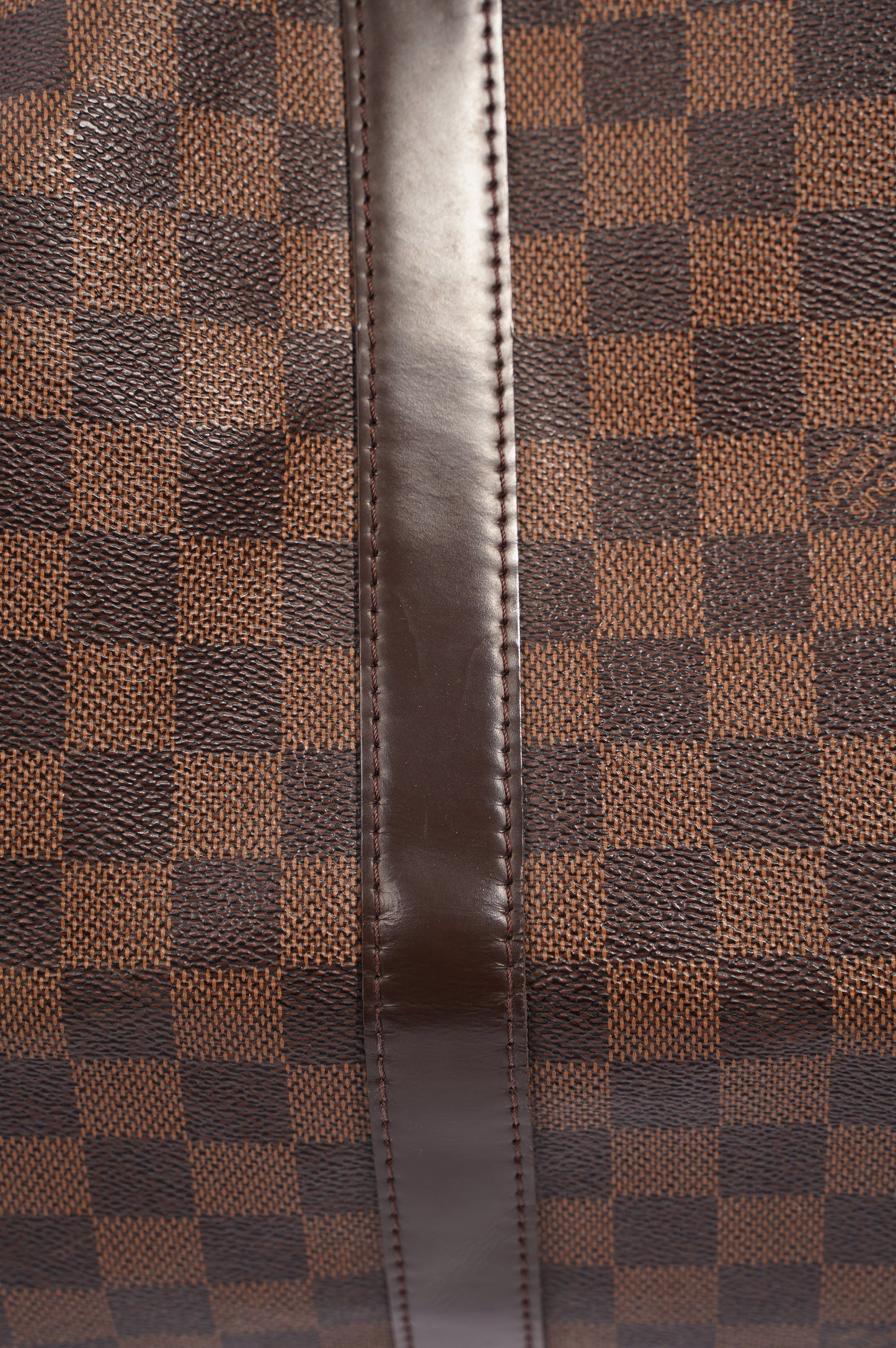 Louis Vuitton Womens Keepall Bandouliere Damier Ebene 55