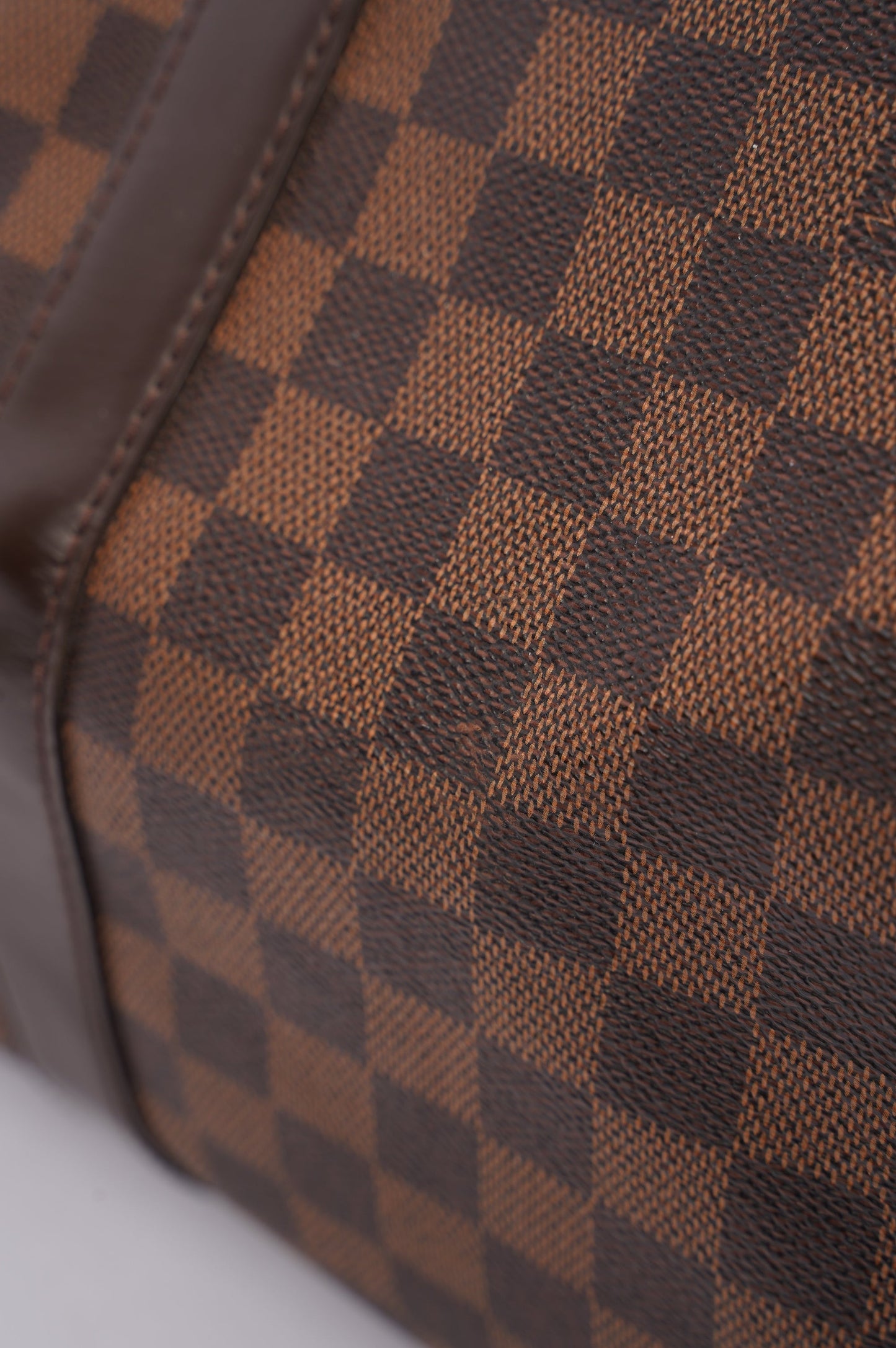 Louis Vuitton Womens Keepall Bandouliere Damier Ebene 55