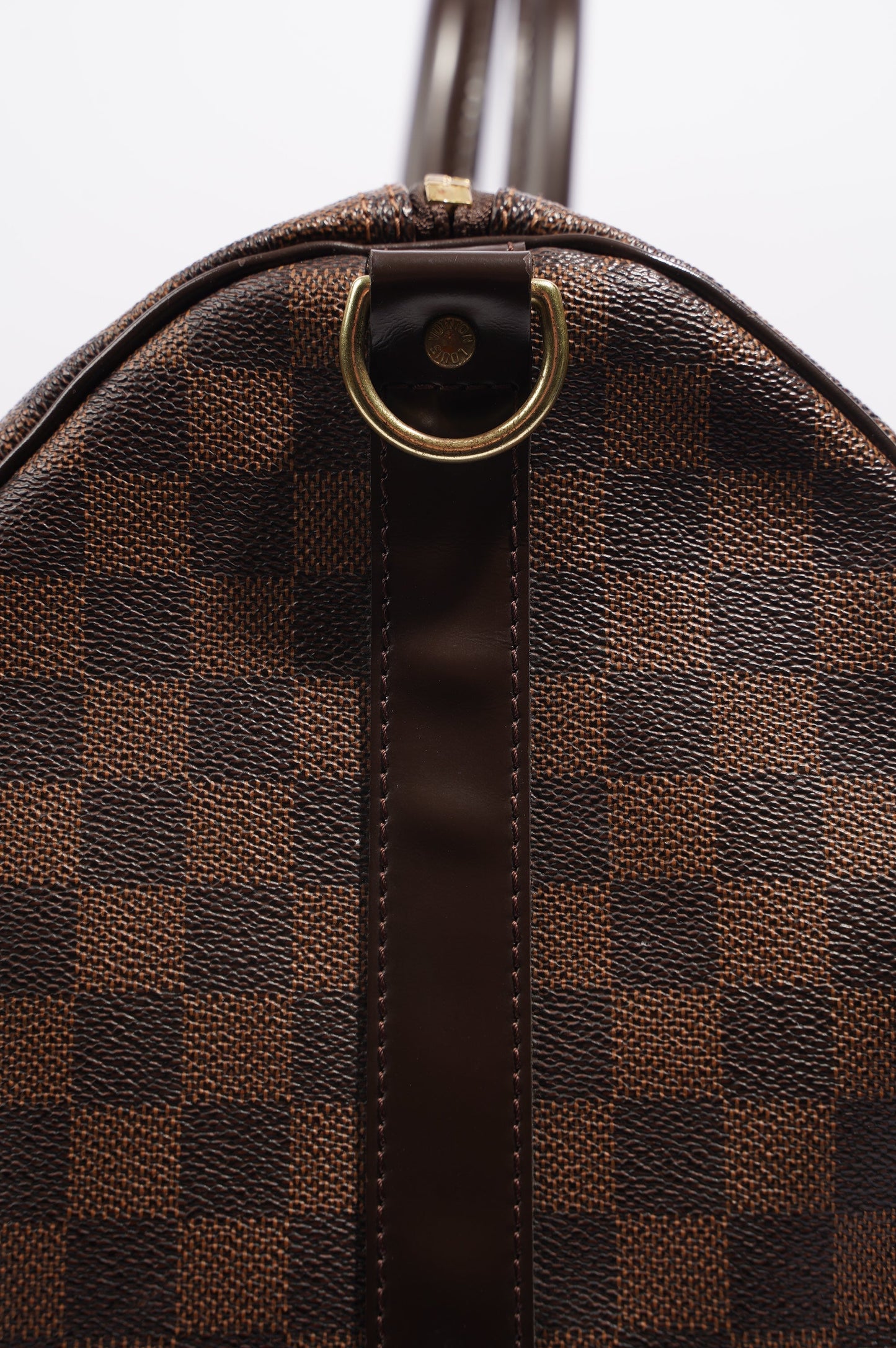 Louis Vuitton Womens Keepall Bandouliere Damier Ebene 55