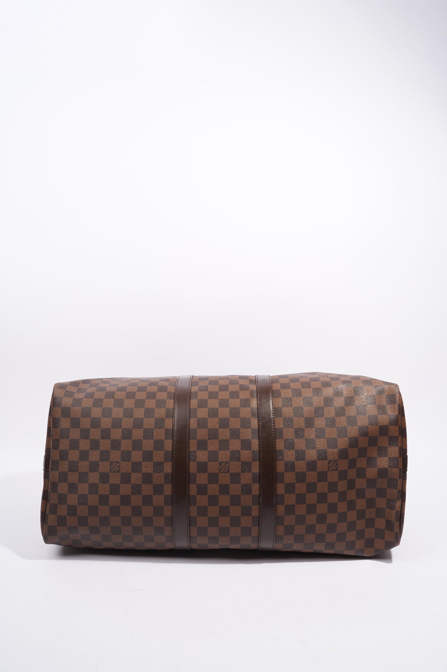 Louis Vuitton Womens Keepall Bandouliere Damier Ebene 55