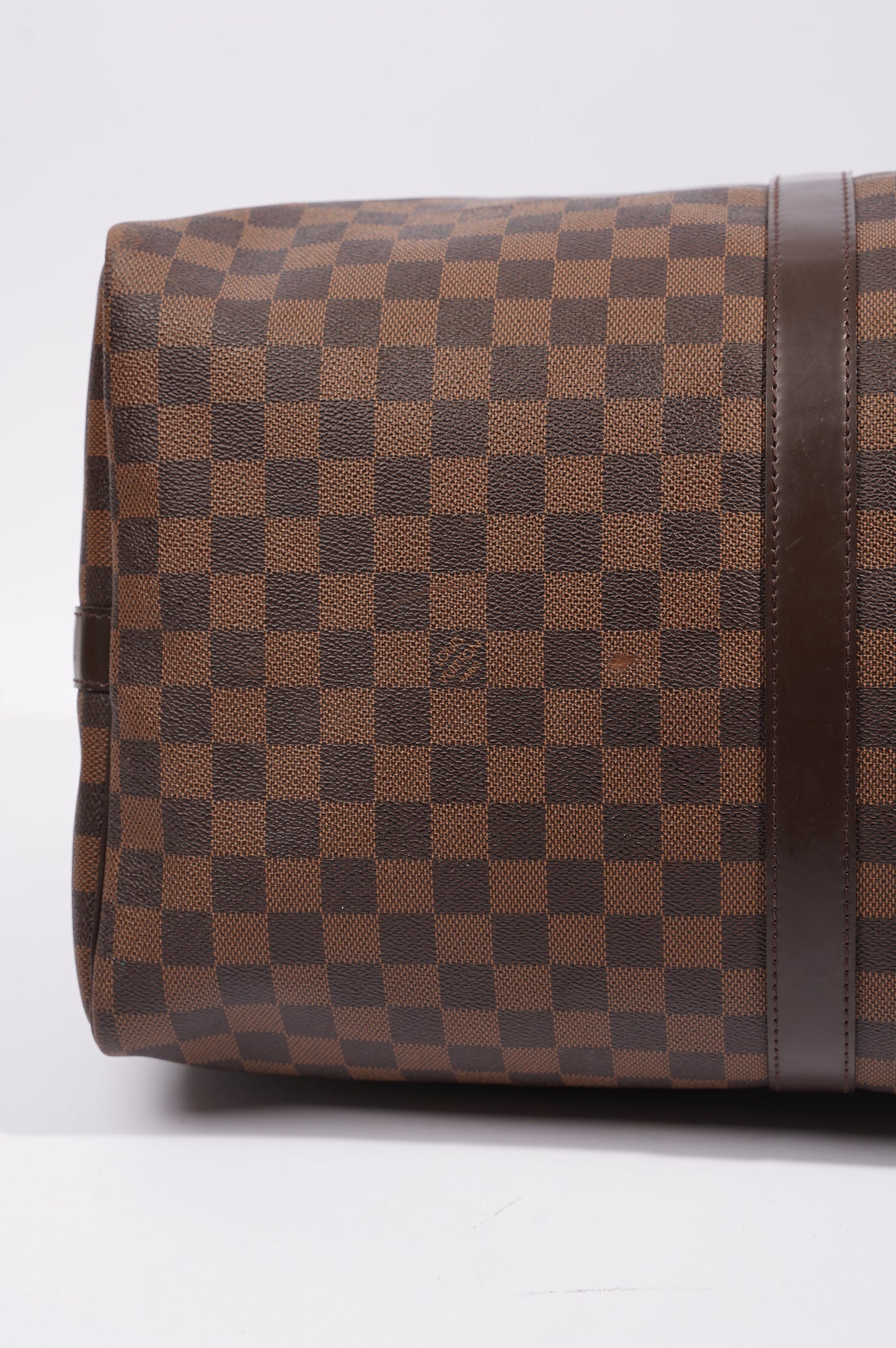 Louis Vuitton Womens Keepall Bandouliere Damier Ebene 55