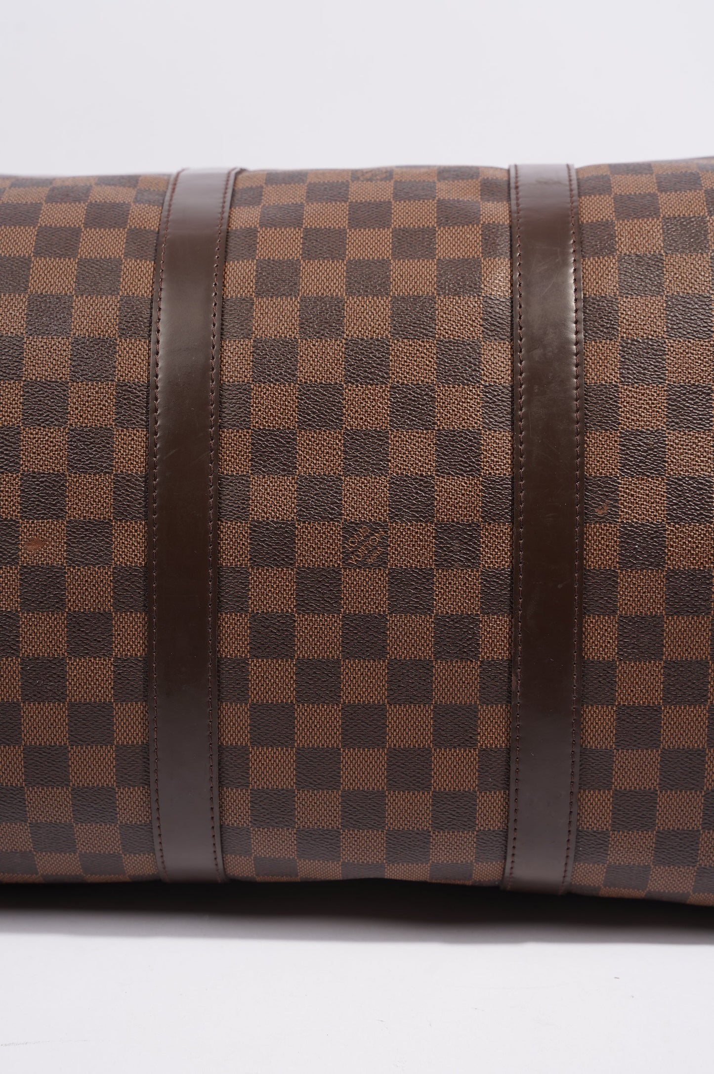 Louis Vuitton Womens Keepall Bandouliere Damier Ebene 55
