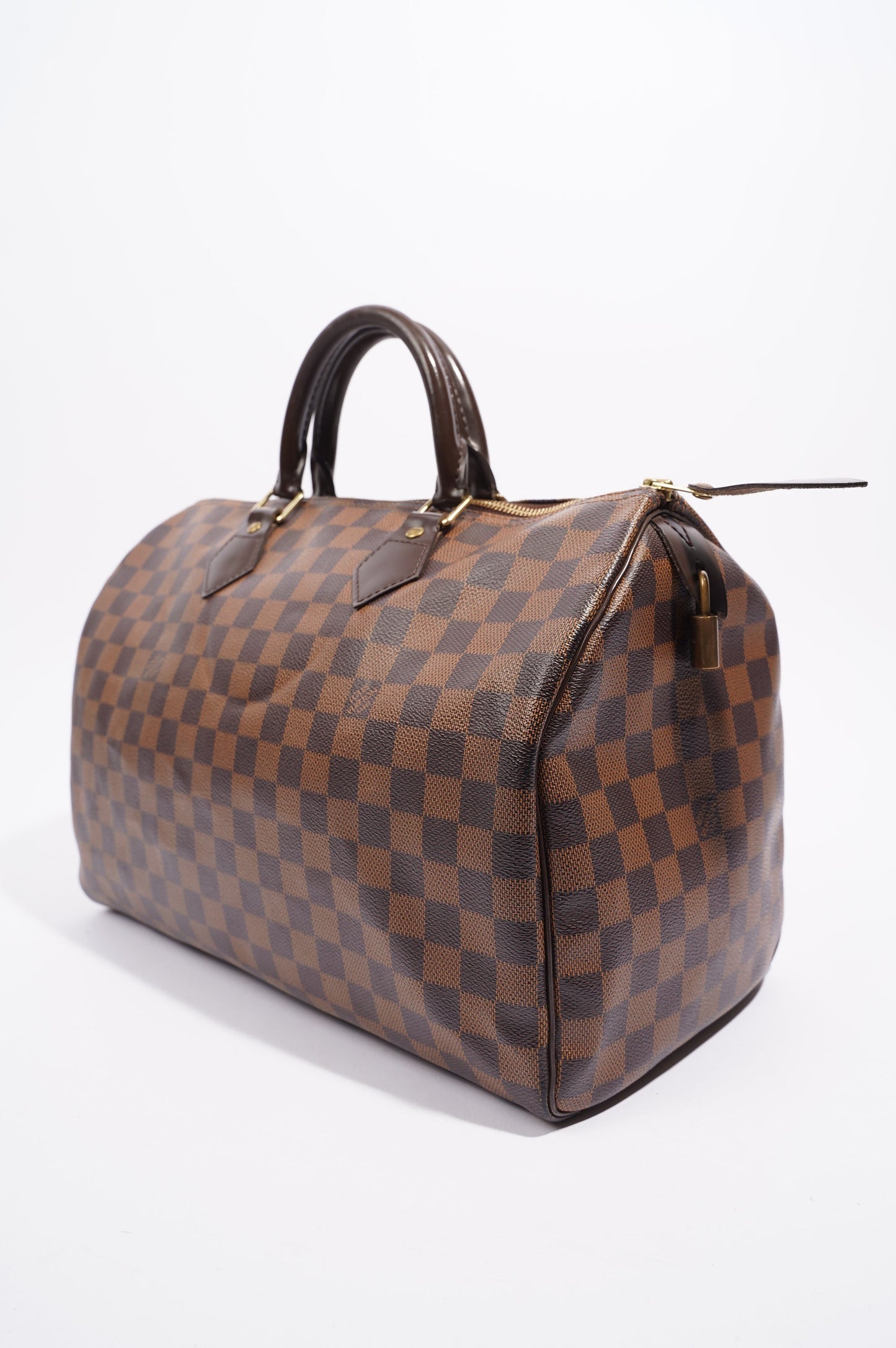 Louis Vuitton Womens Speedy Damier Ebene 35